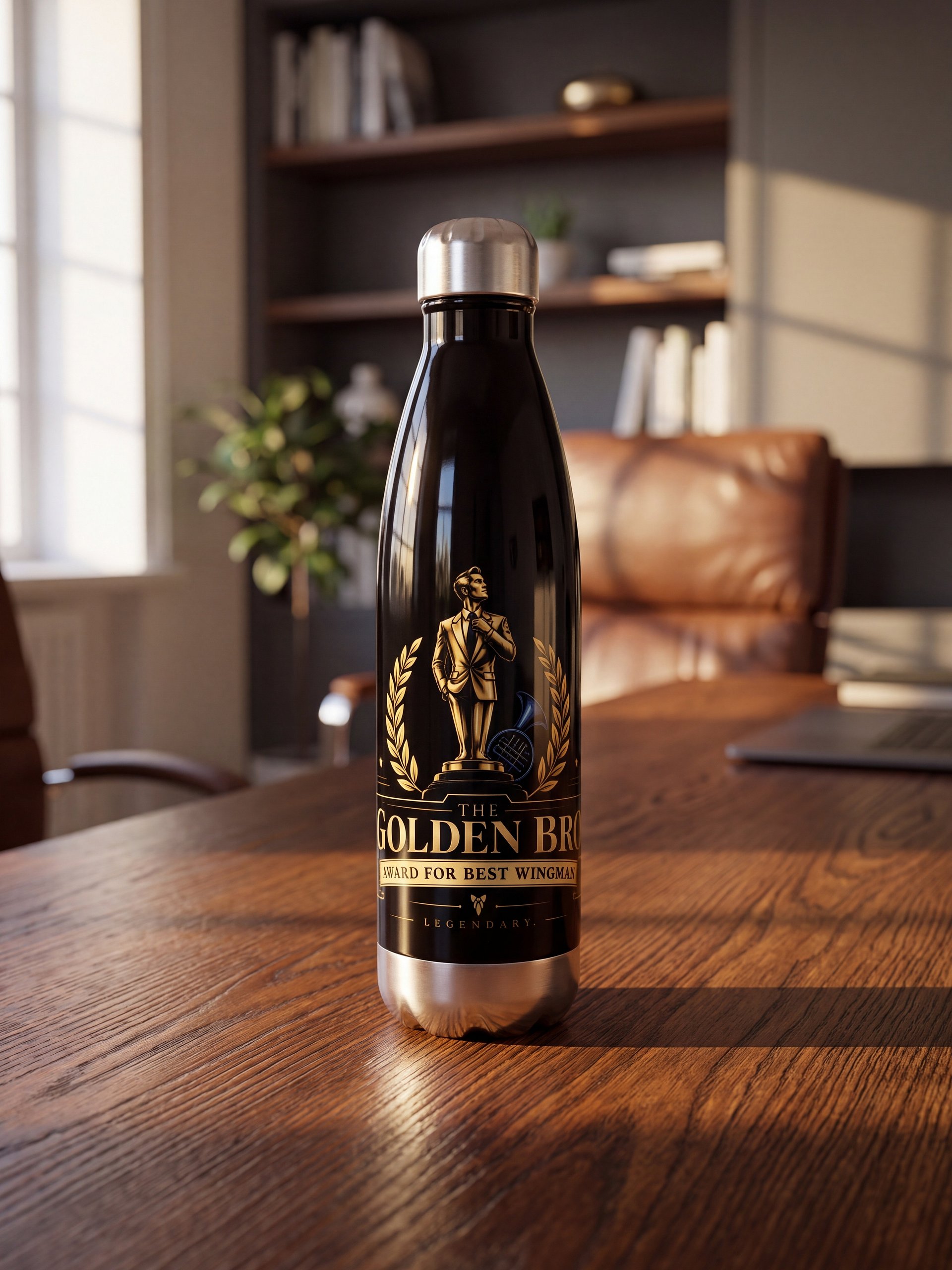 The Golden Bro Water Bottle product image (2)