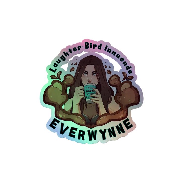 Laughter * Bird * Innuendo Holo Sticker product image (2)