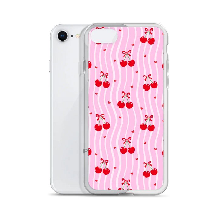 Cherry Blossom Dreams Clear iPhone® 7/8, 11, 12, 13, 14, 15, 16, 17, X/XS, SE, XR, Mini, Pro, Pro Max, Plus Cases. product image (55)