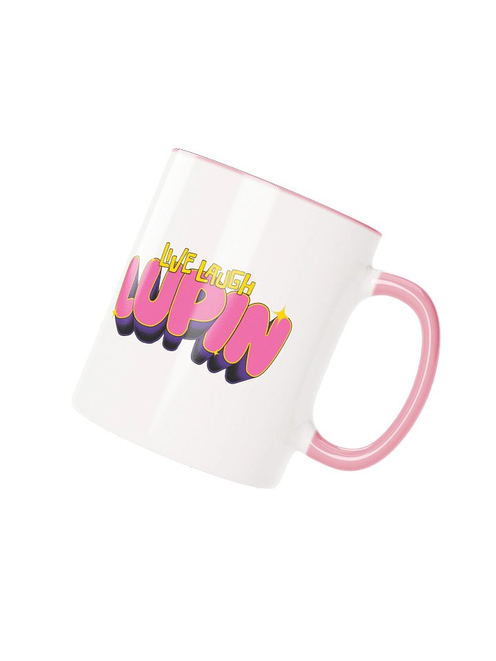 Live Laugh Lupin Ceramic Mug product image (6)