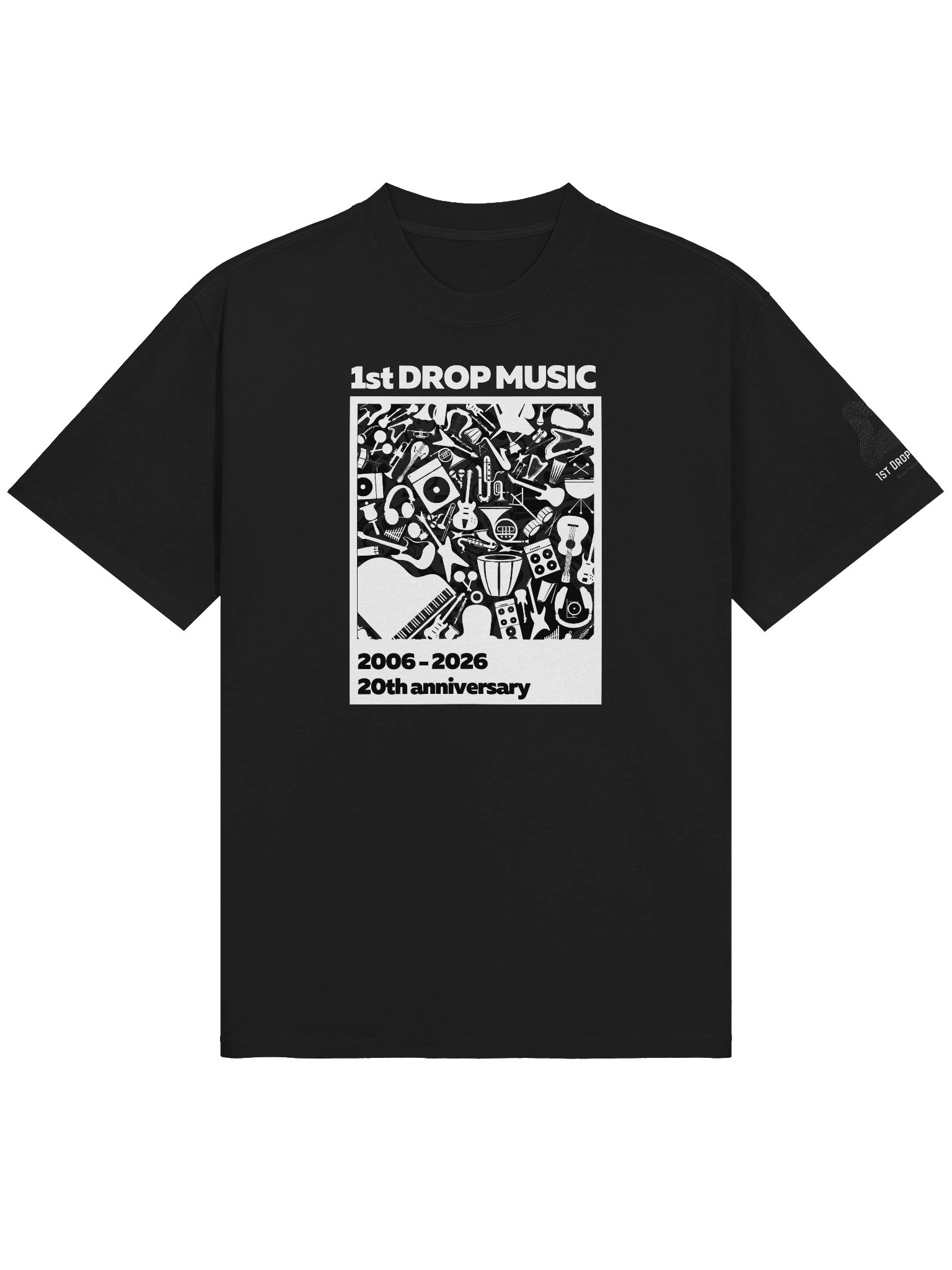 1st Drop Music 20th Anniversary T-shirt product image (1)