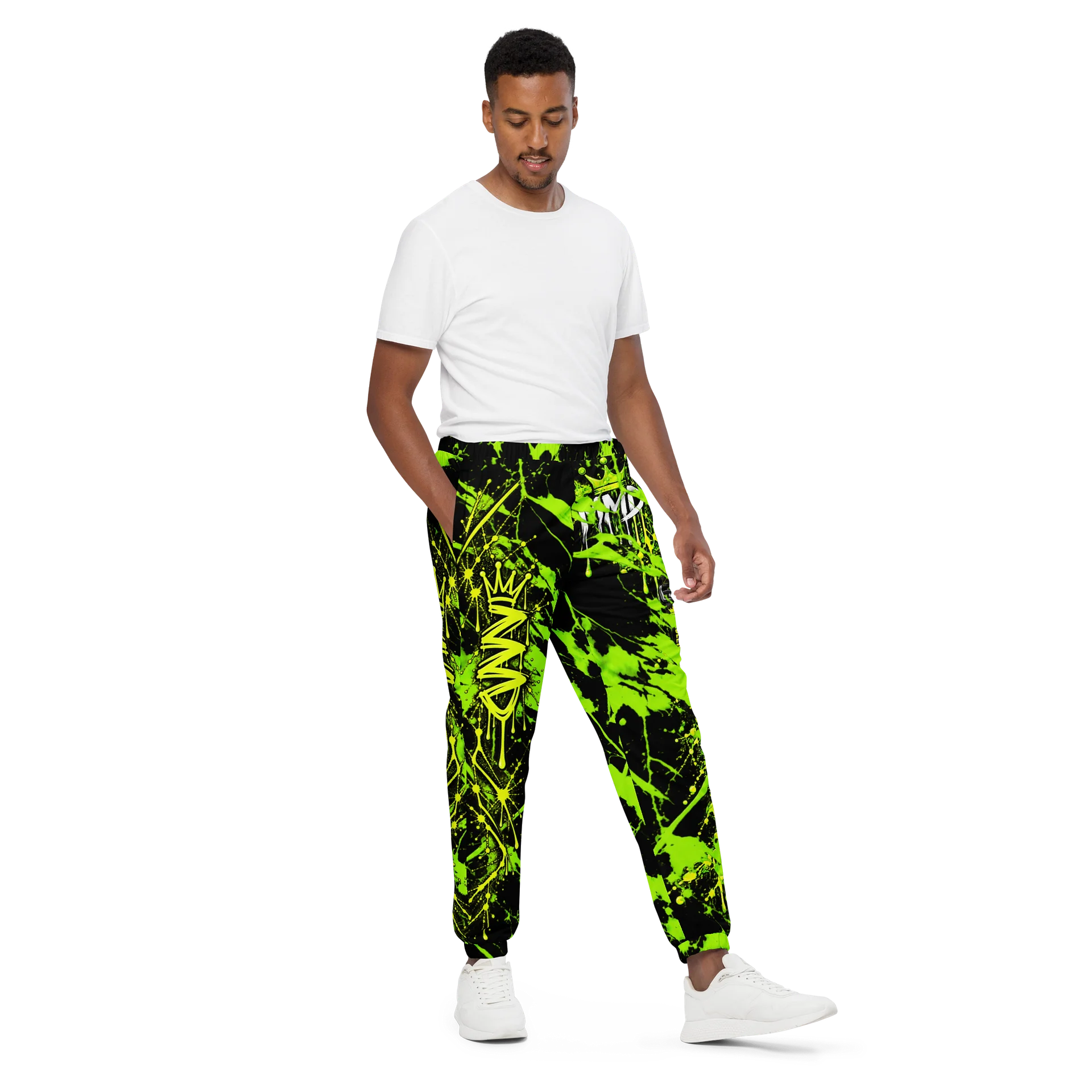 Neon Crown Splash Track Pants product image (2)