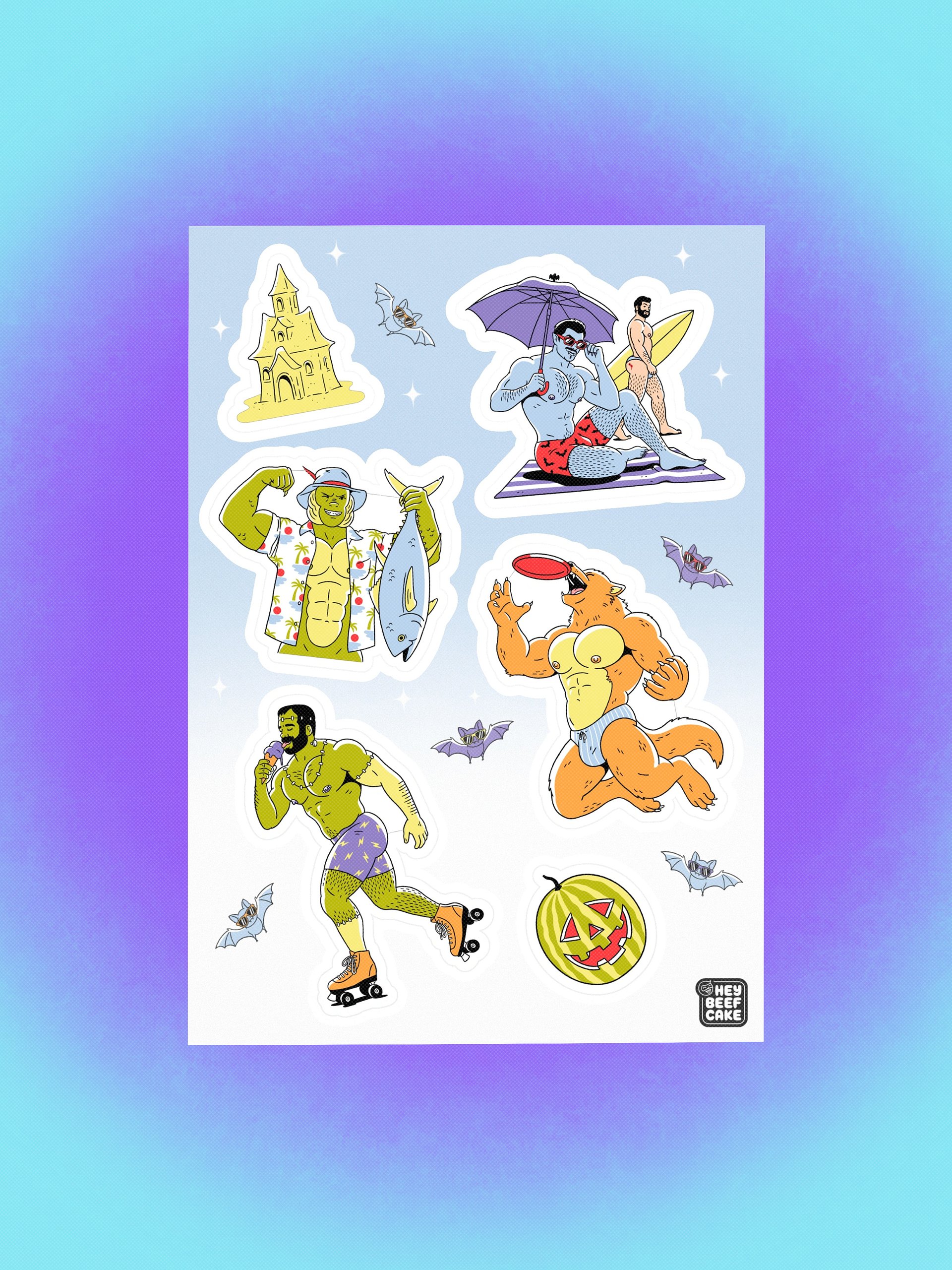 SUMMERWEEN Sticker Sheet product image (1)