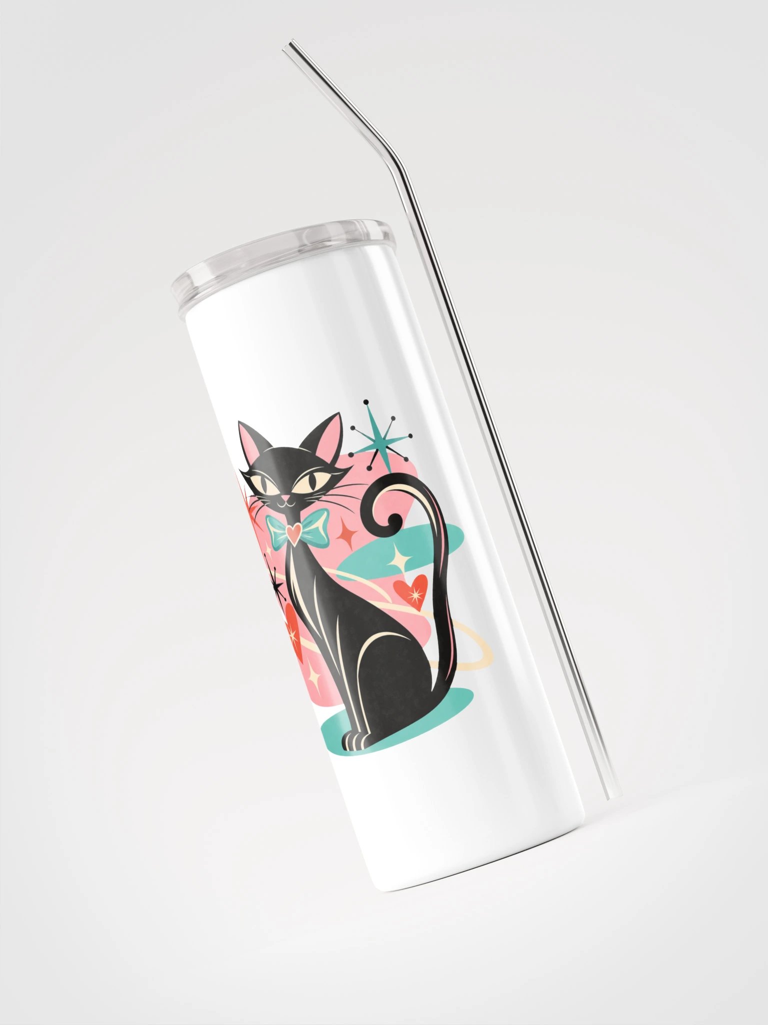 Love Cat – Atomic Cat Girl 20 oz Travel Tumbler product image (5)
