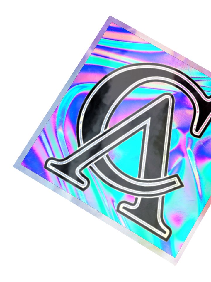 CA HOLOGRAPHIC STICKER product image (2)