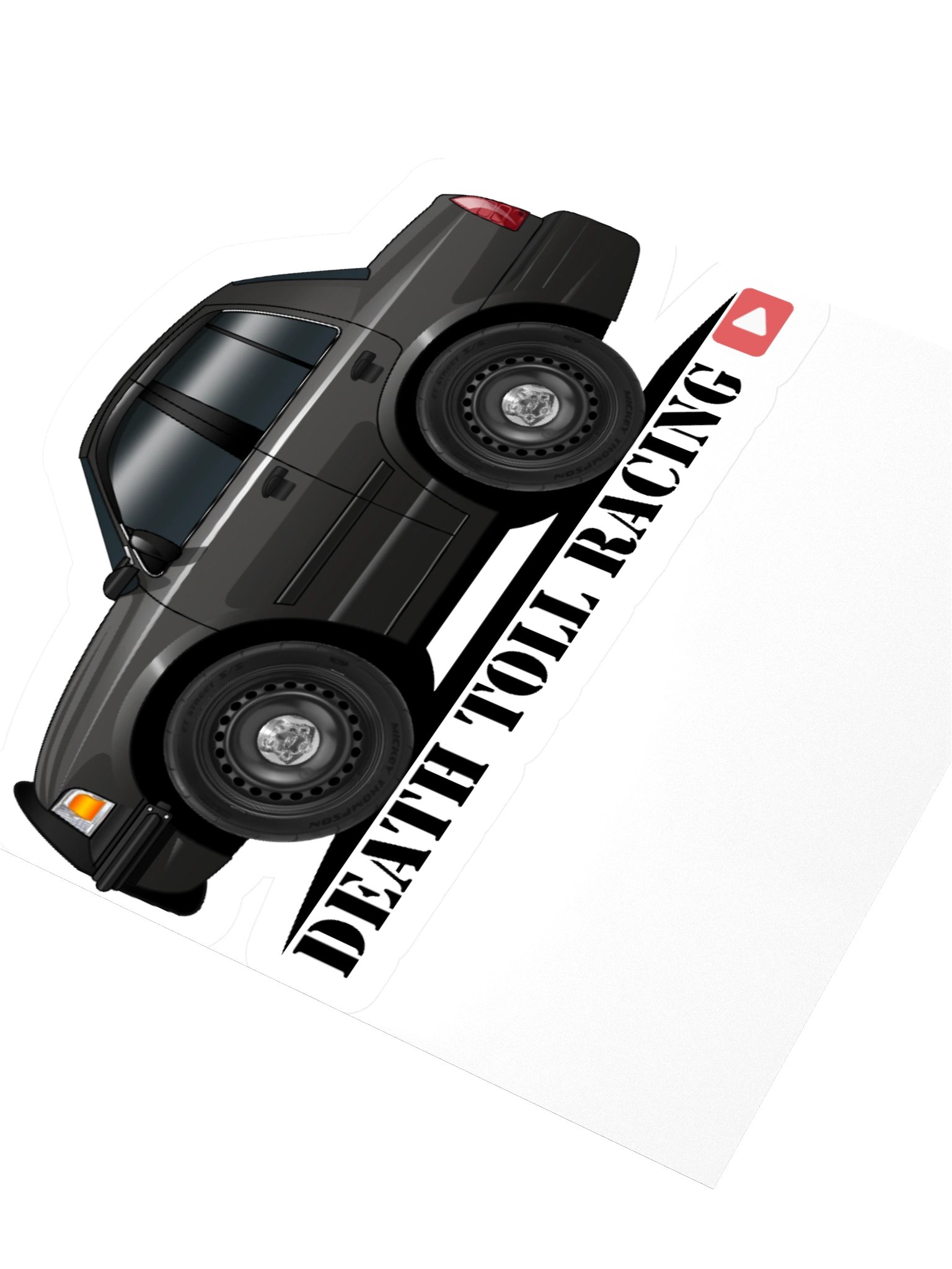 Twin Turbo Crown Vic P71 Kiss Cut Stickers product image (7)