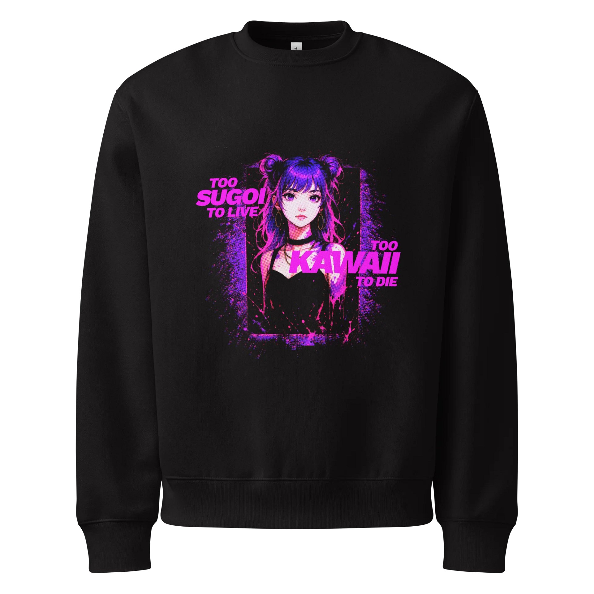 Too Sugoi/Too Kawaii Painted Frame Sweatshirt product image (1)