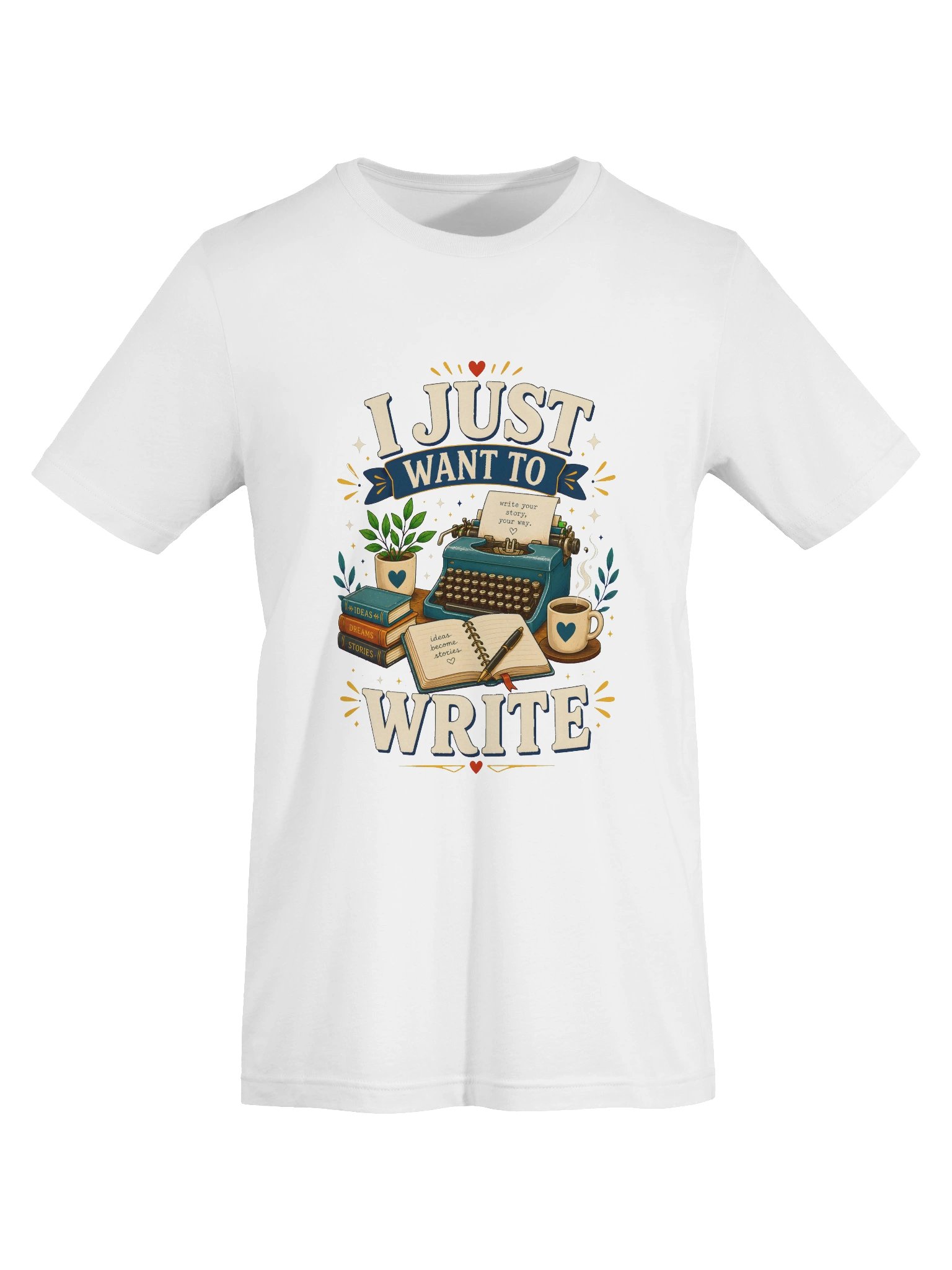 I Just Want To Write Tee product image (41)