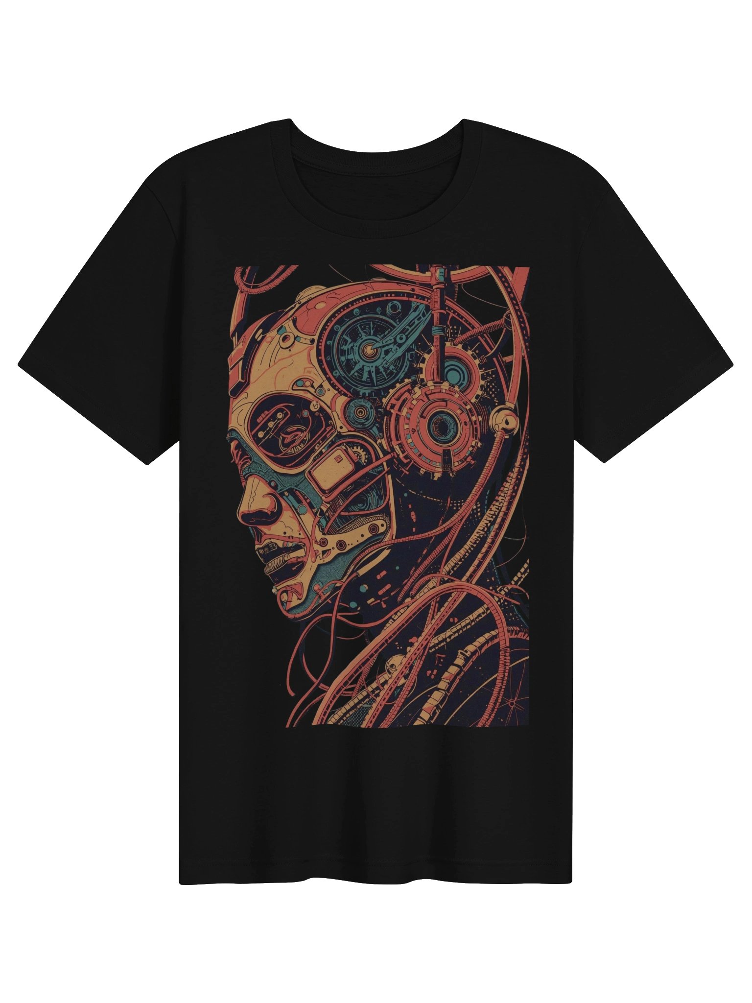 Cybernetic Profile Lightweight T-Shirt product image (1)