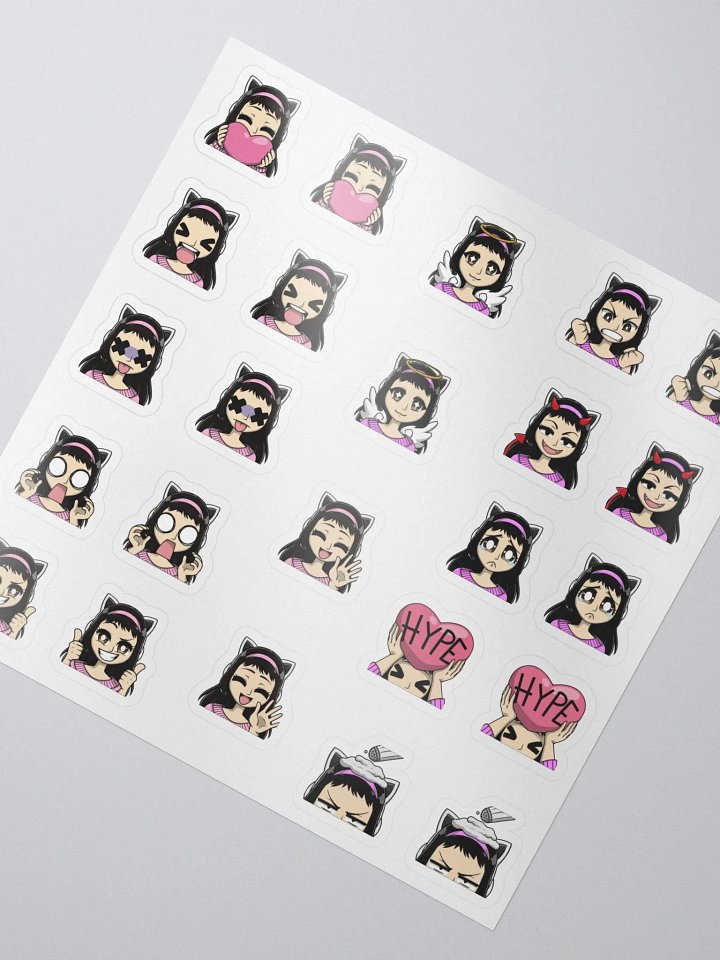 Finny Emote stickers! product image (2)