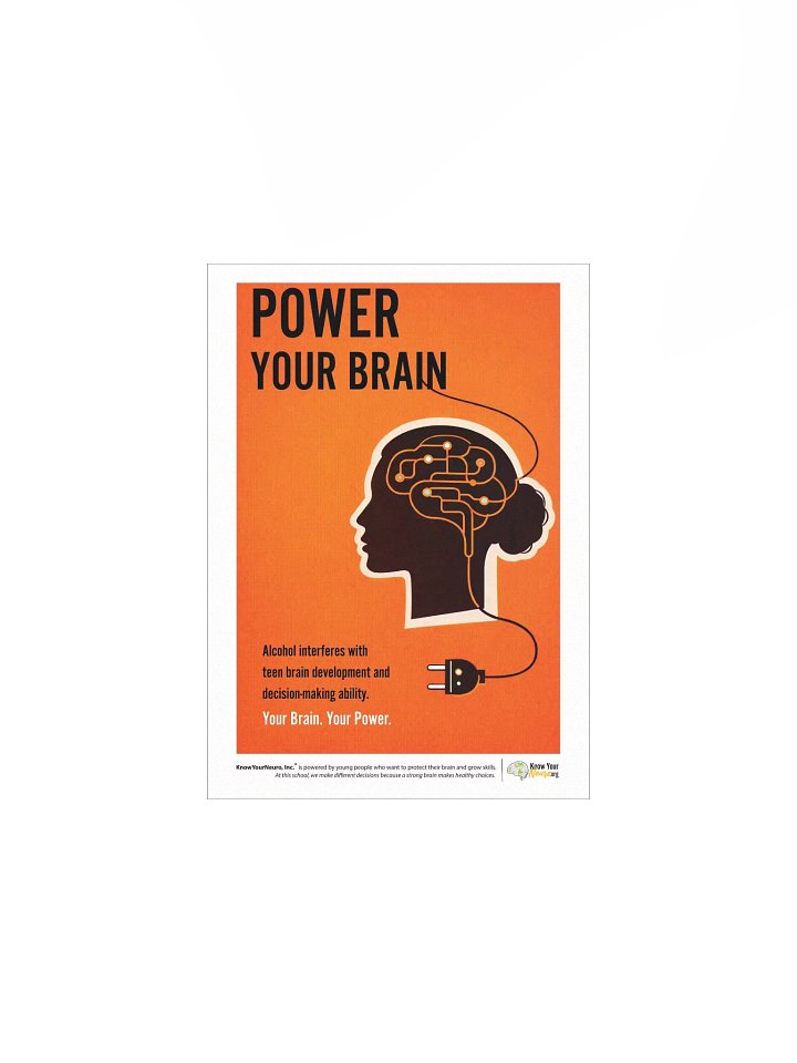 KYN Power Your Brain From Alcohol - Female Back Bun product image (1)