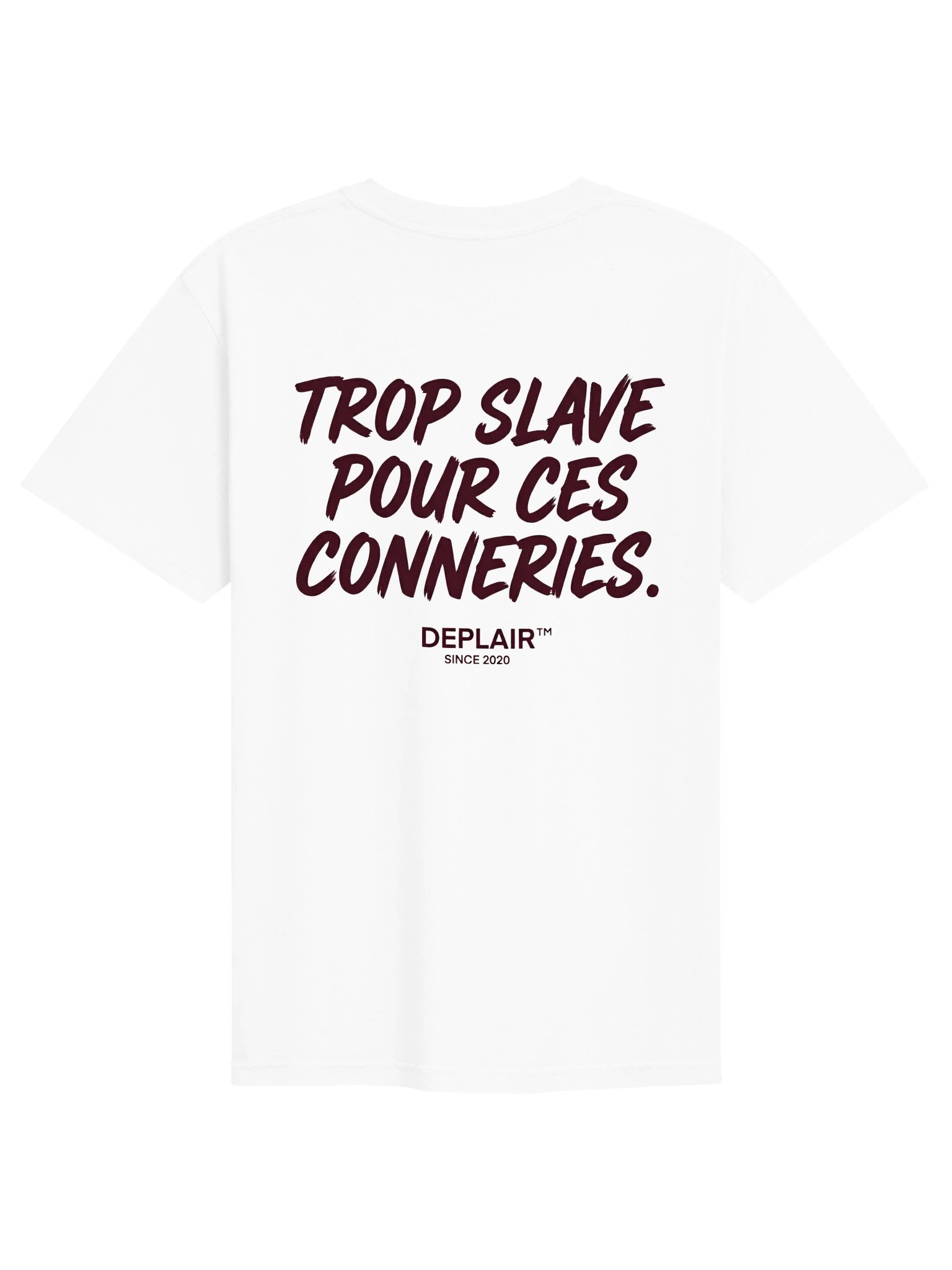 Trop slave pour ces conneries — T-shirt unisexe product image (1)
