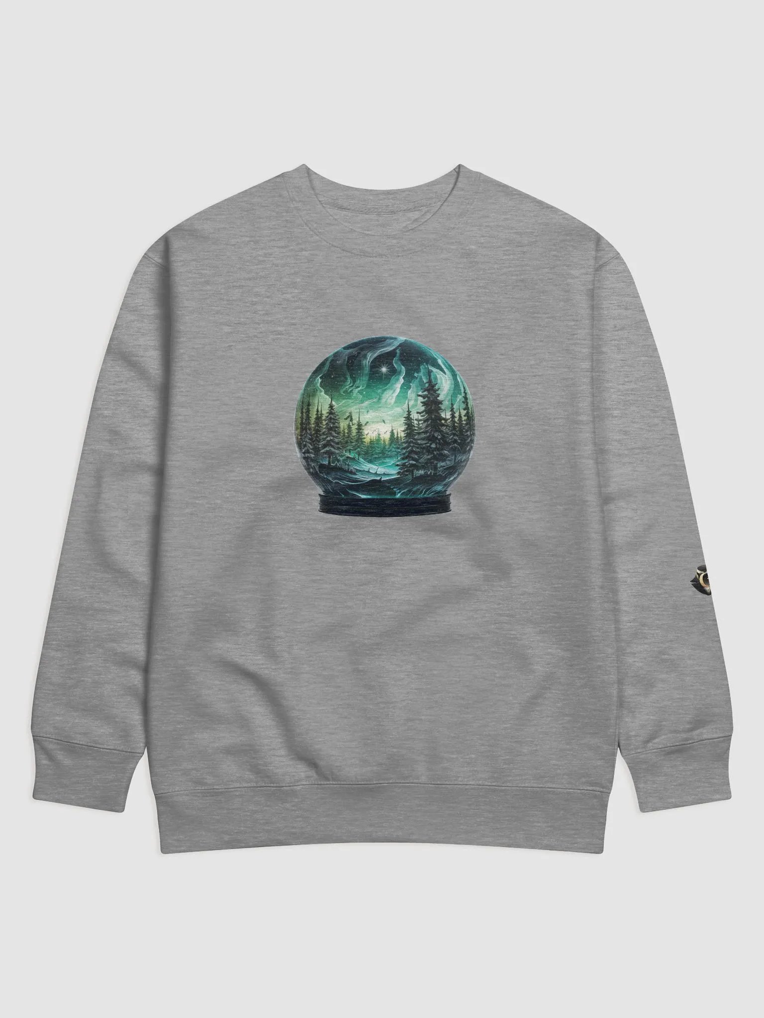 Aurora Borealis Snow Globe Sweatshirt product image (4)