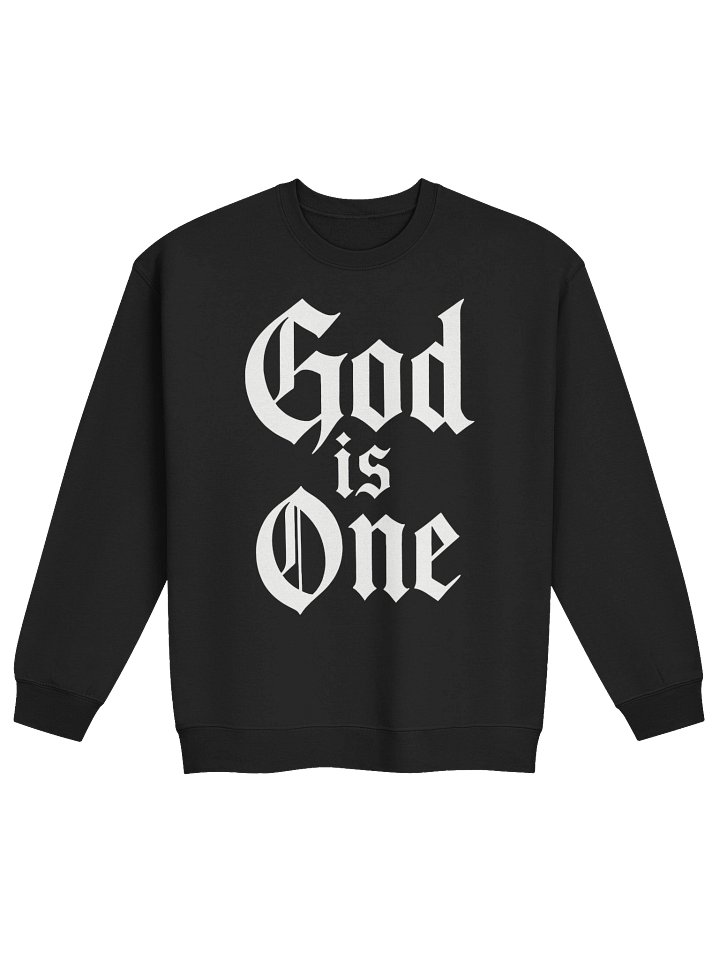 God Is One Classic Crewneck Sweatshirt product image (3)