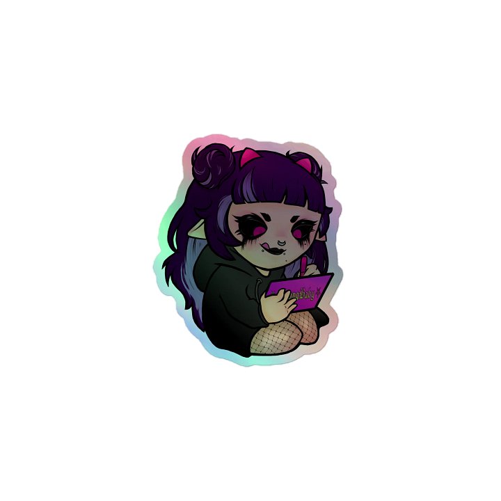 Aswang Baby Sticker (But Shiny This Time!) product image (1)
