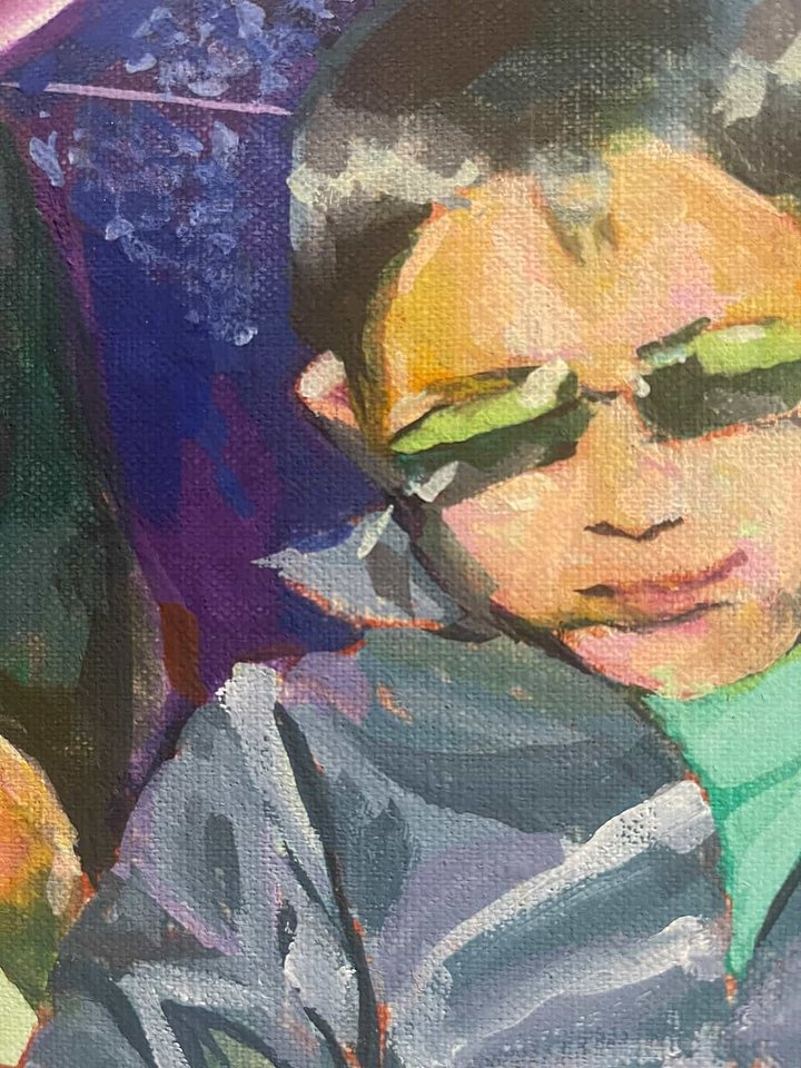 Rave Kid - Original Gouache Painting product image (2)