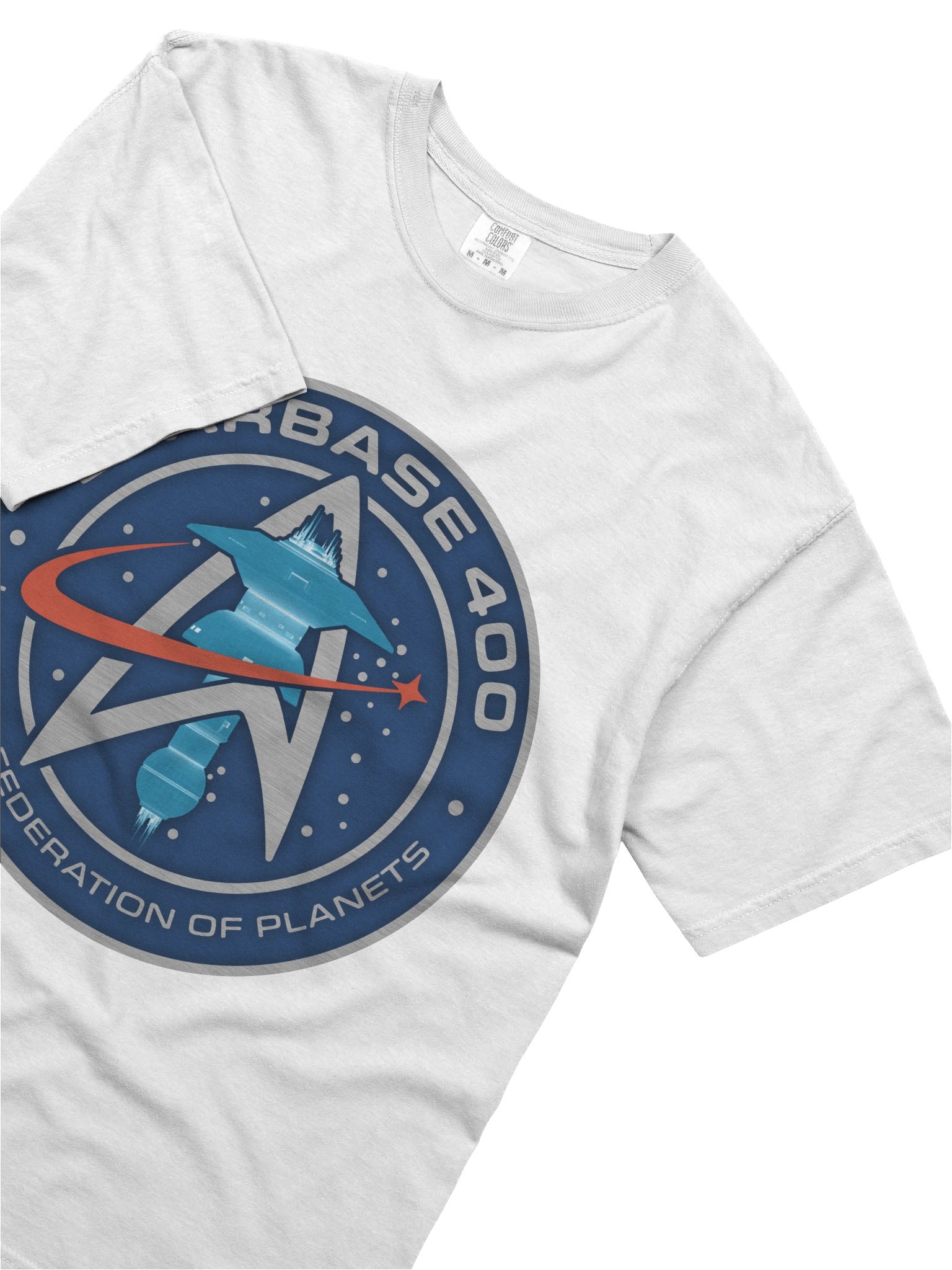 SB400 Emblem White Tee product image (5)
