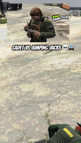 Cadet Couldn’t Figure Out How To Do Jumping Jacks 💀🚔 #HeadlinerRP #FIVEM #GTAVRP #PD