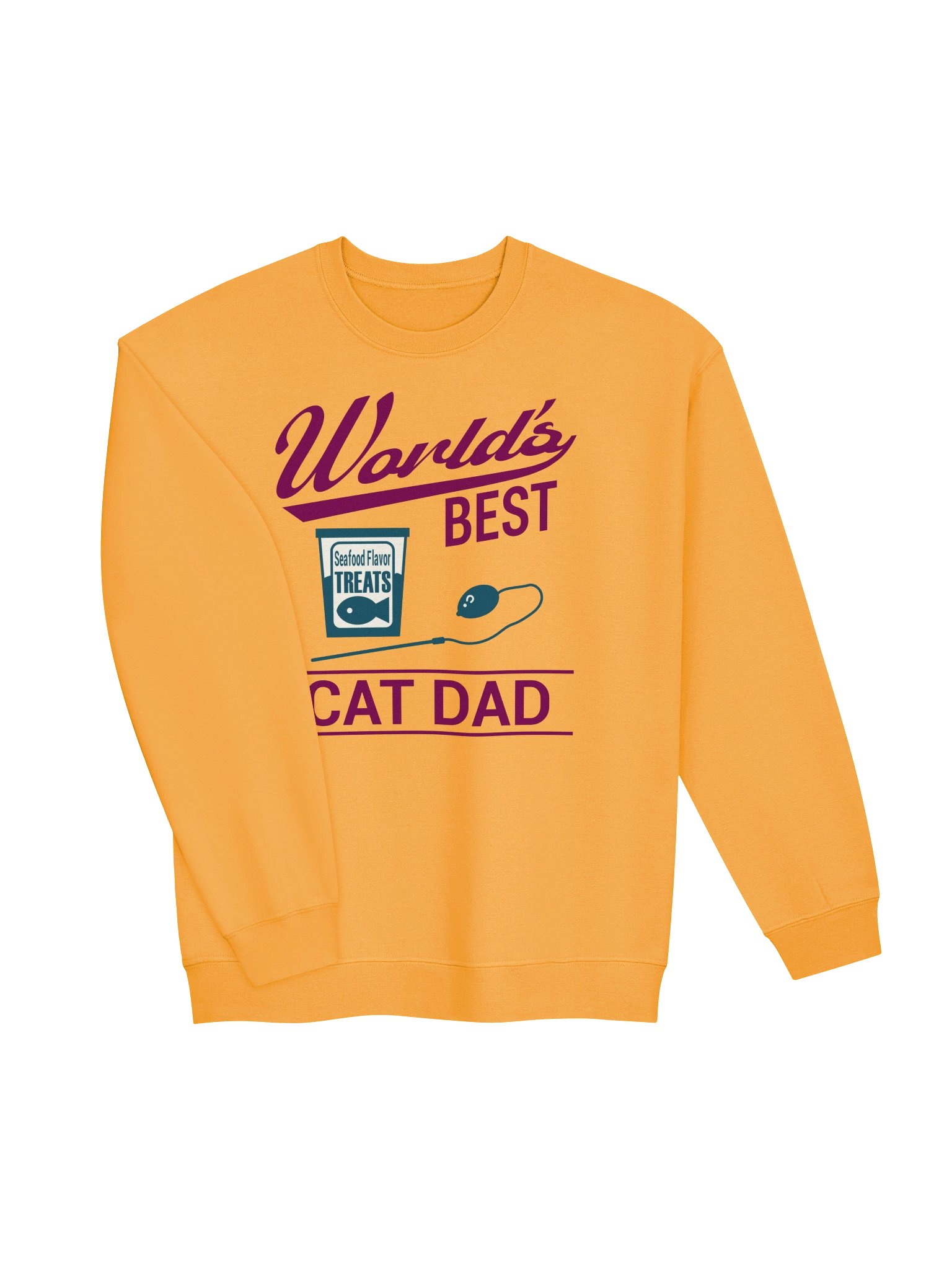 World's Best Cat Dad - Unisex Adult Sweatshirt product image (20)
