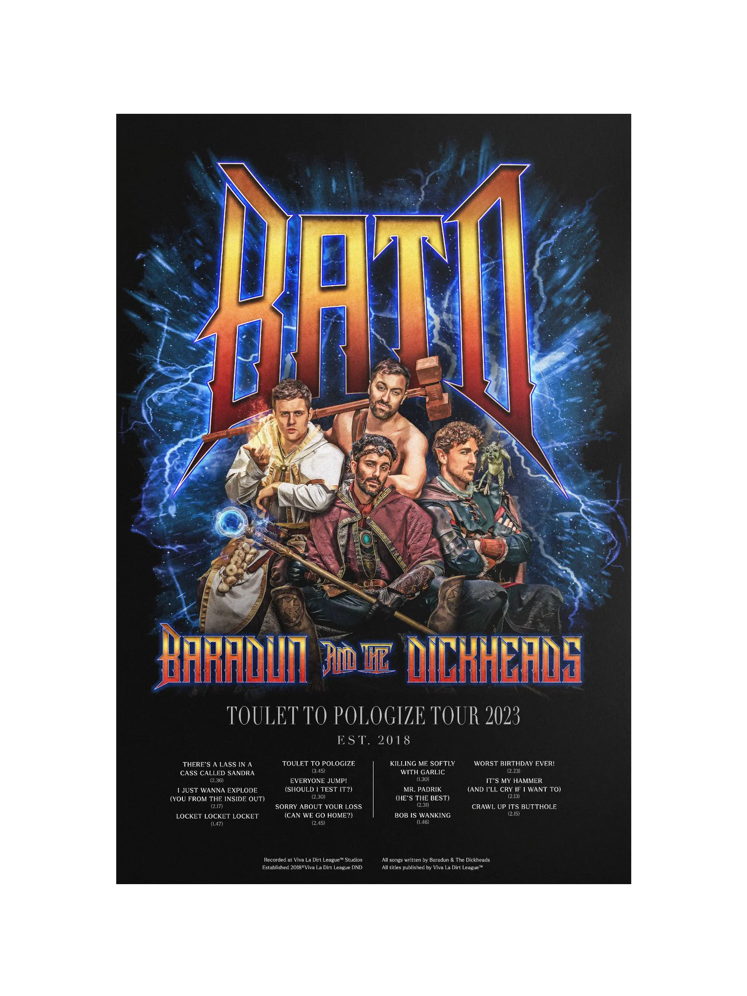BATD Band Poster (20 x 30 inch) product image (5)