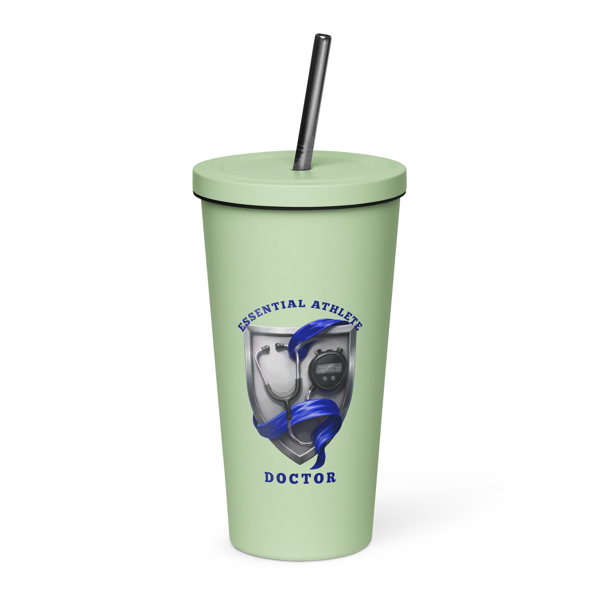 Shield Series: Doctor Edition Blue Tumbler Straw product image (3)