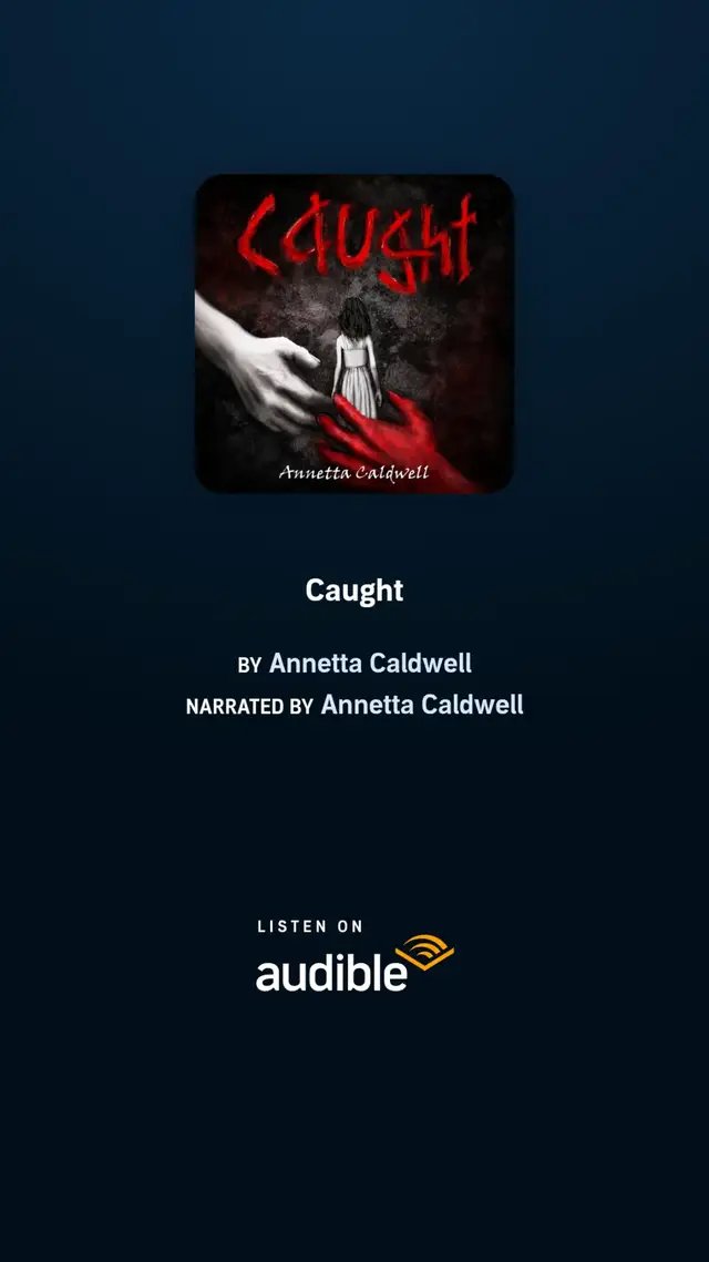 https://www.audible.com/pd/B0HHWM3W3J?source_code=ORGOR6930609265745   It's finally here! My audio book of Caught! This is my voice not AI. It was a long but amazing project! Check it out. It's on Amazon now😁