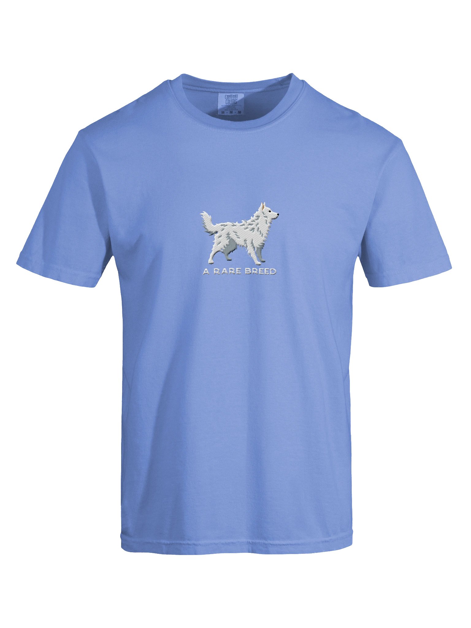 A Rare Breed T-Shirt(Embroidered) of a Hungarian Mudi(White) product image (10)