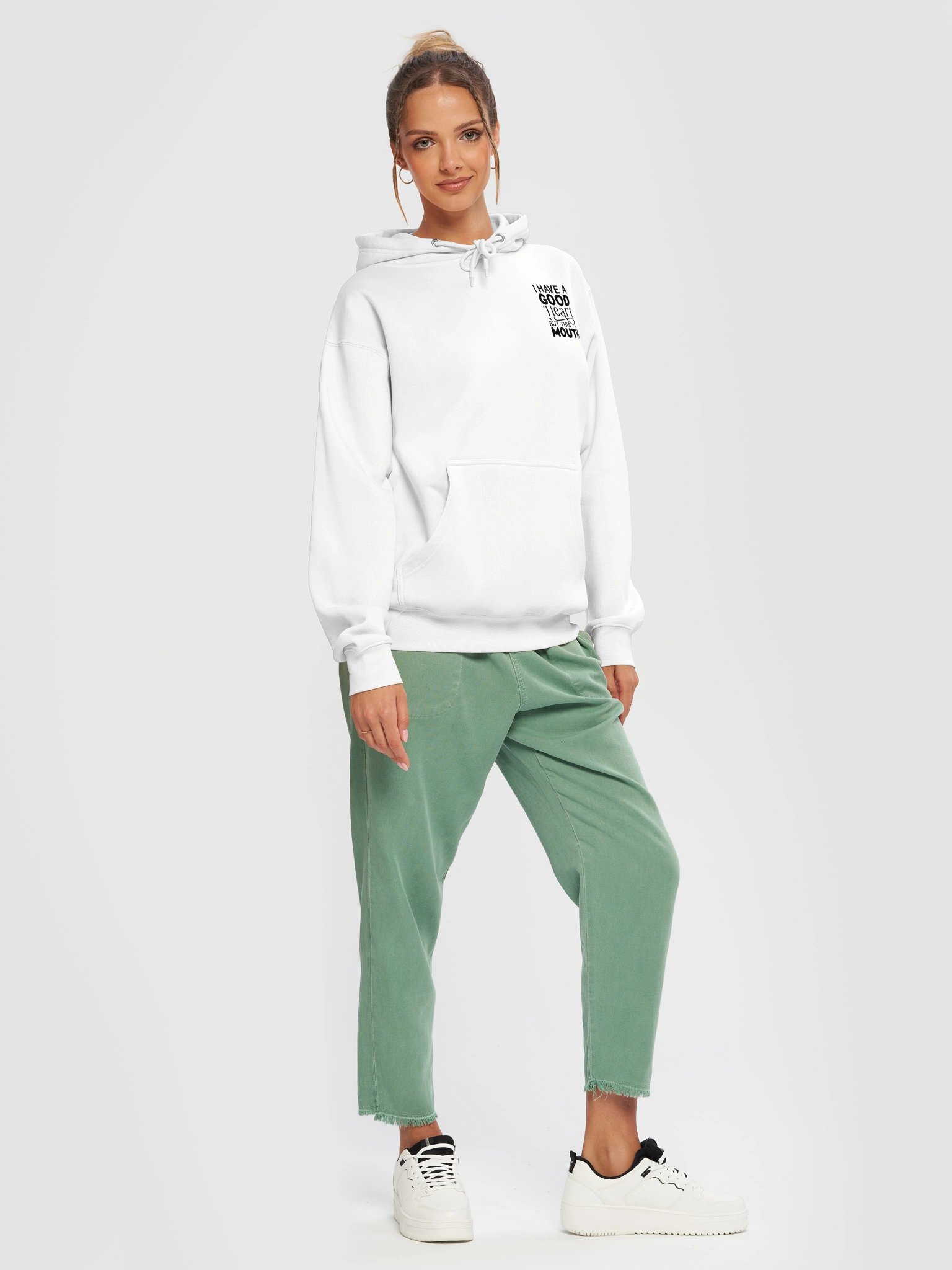 I Have A Good Heart, But This Mouth Lane Seven Hoodie product image (7)