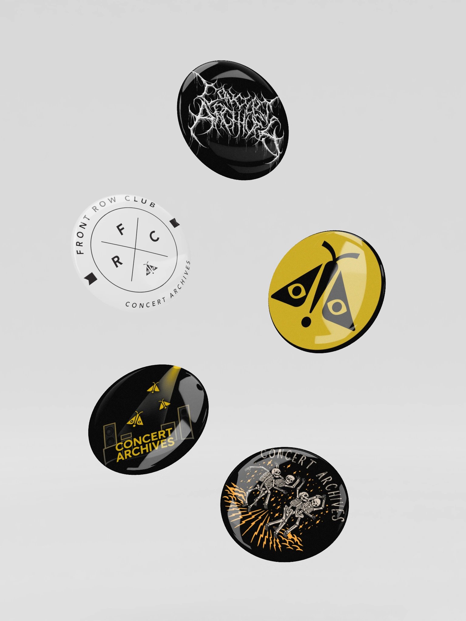Set of Concert Archives Pins product image (3)