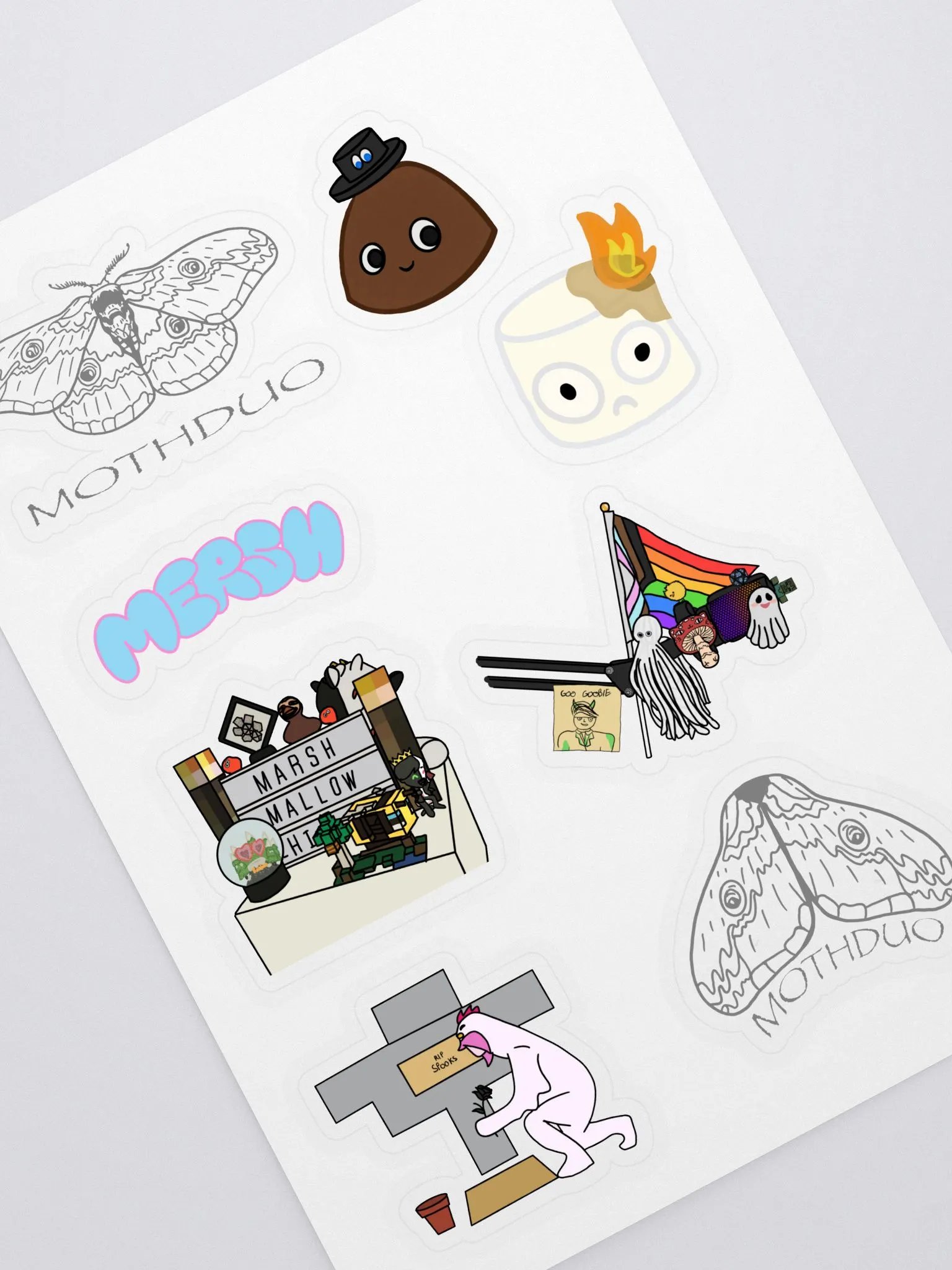 Marsh Sticker Sheet product image (1)