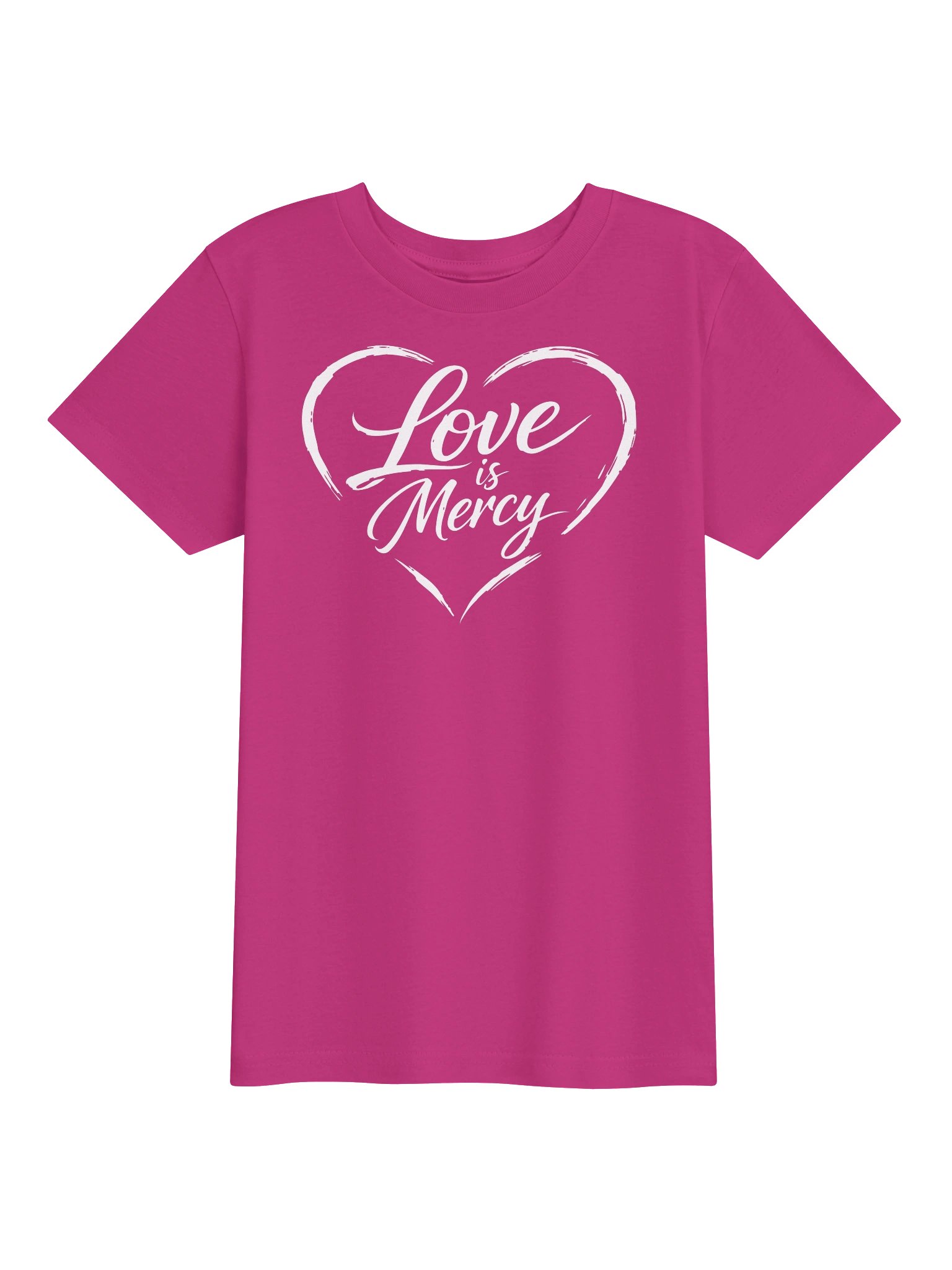 Love Is Mercy Heart Youth Tee product image (13)