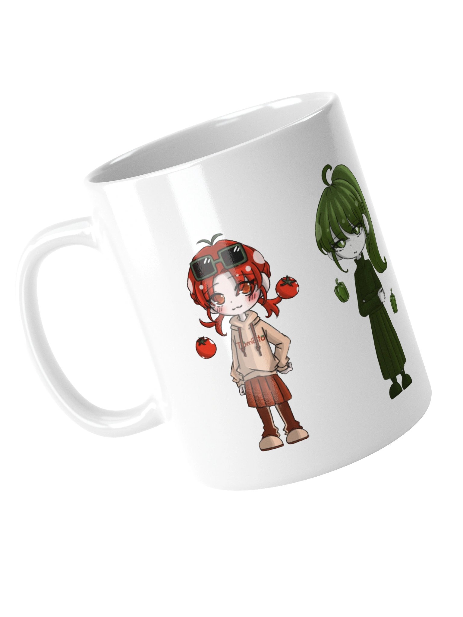 Fruit & Vegetable Series - Chibi Mug 🍅🫑🌽🎃 product image (5)