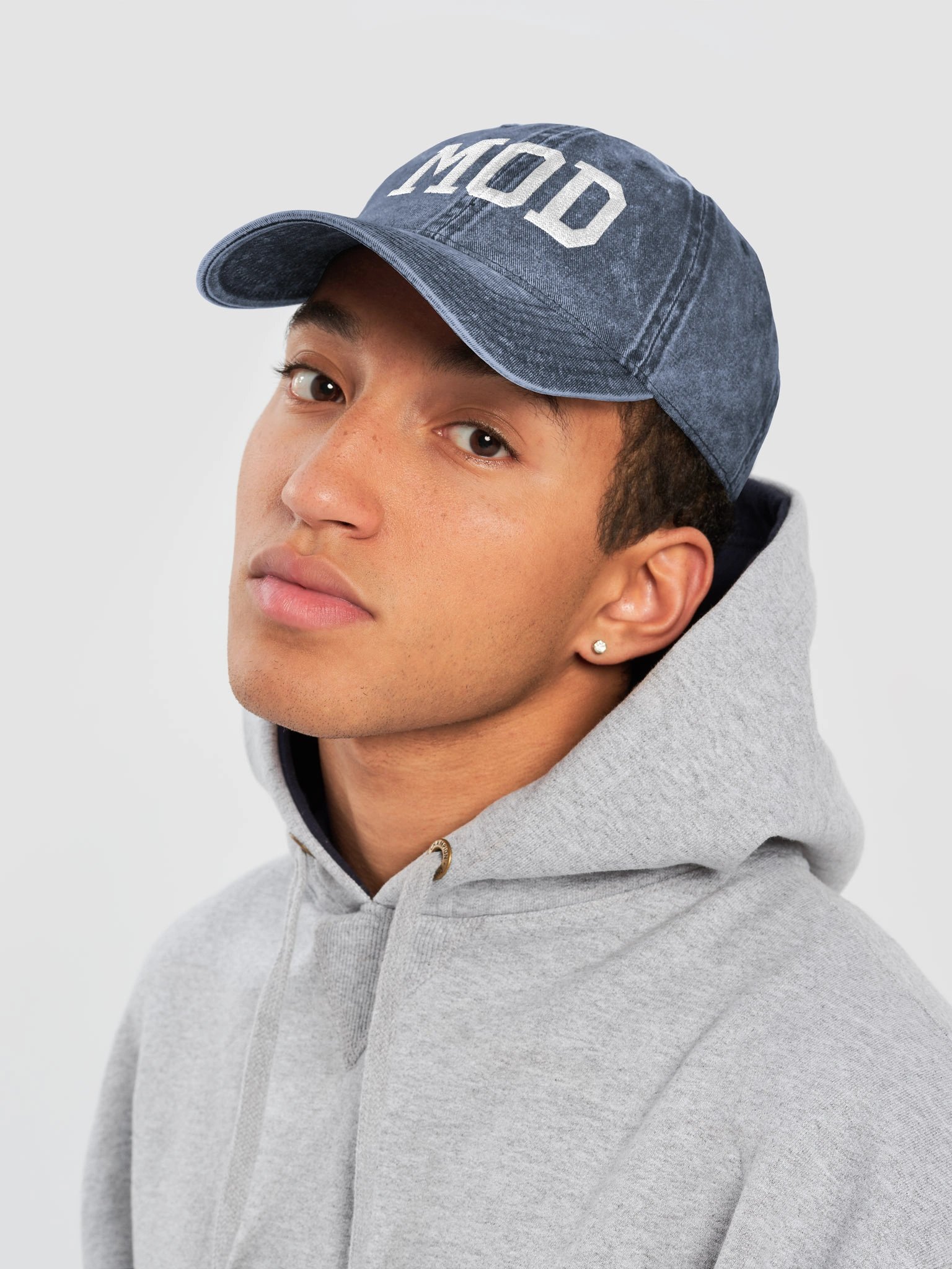 MOD Club Star Navy Vintage Wash Dad Hat product image (5)