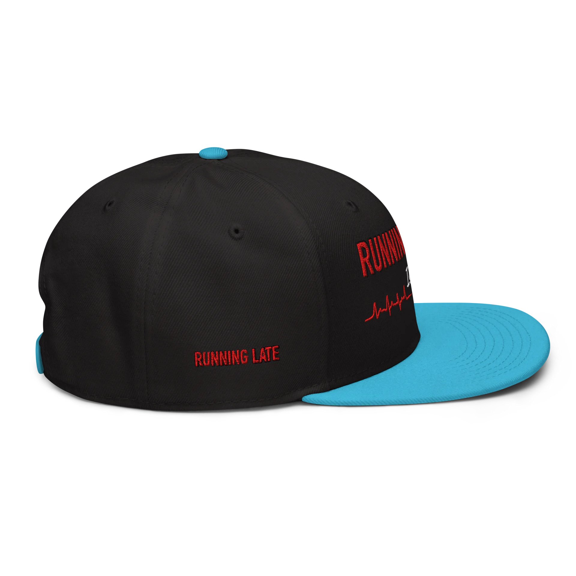EKG Pulse Wool Snapback Cap product image (6)