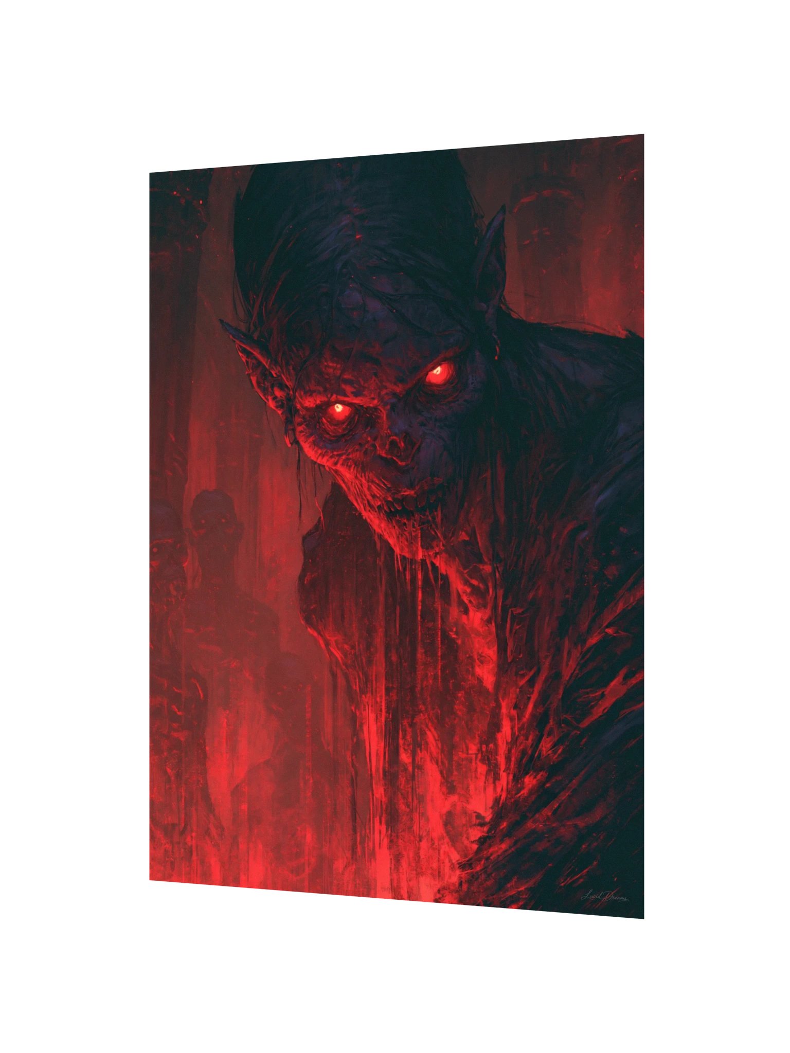 Crimson Monster Art Print — Crimson Revenant product image (6)