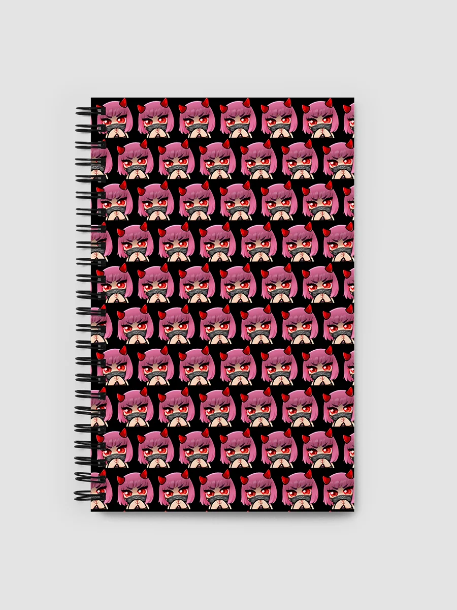 Demon Spiral Notebook (Black) product image (1)