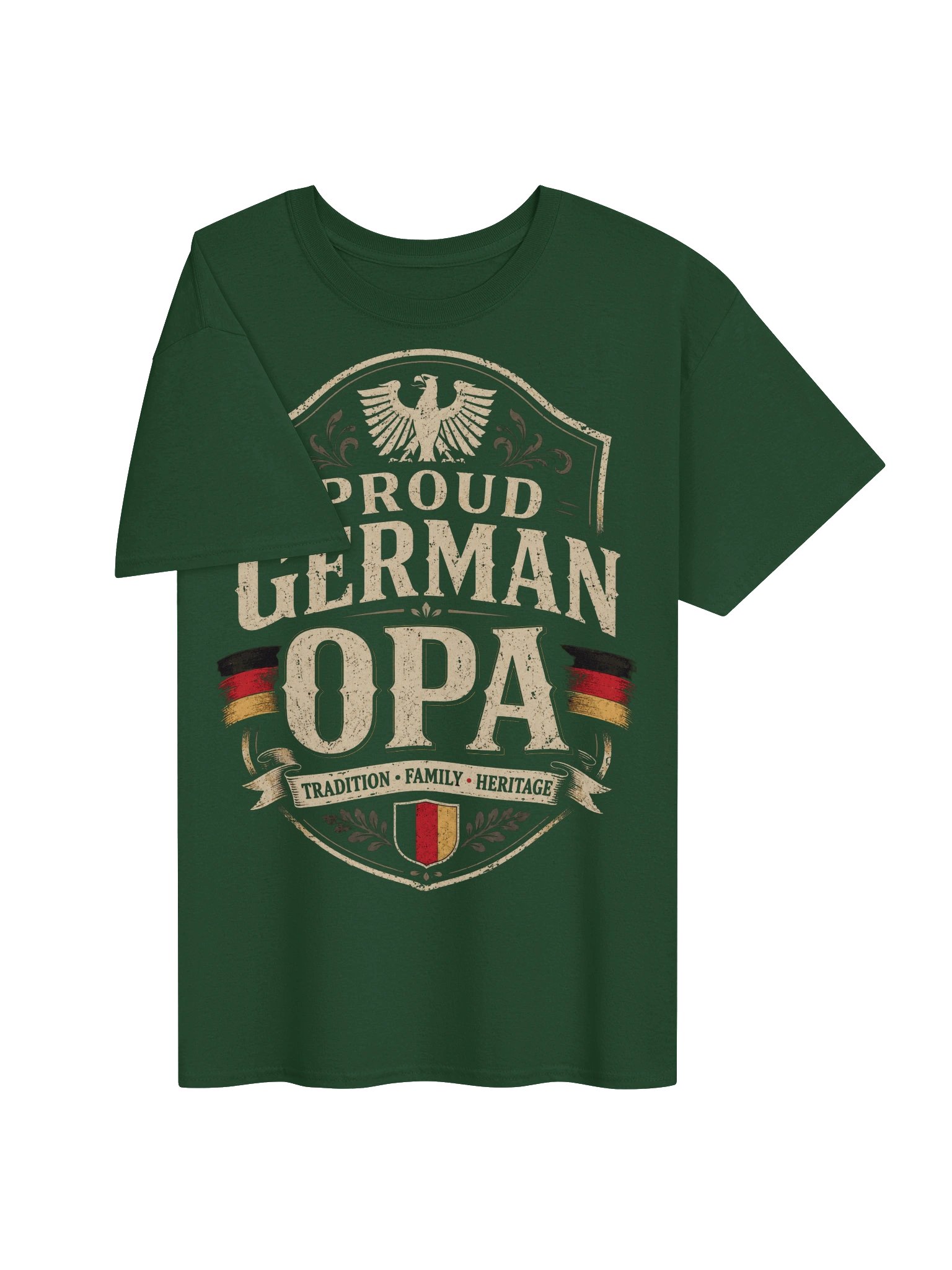 Proud German Opa Vintage Eagle Tee product image (33)
