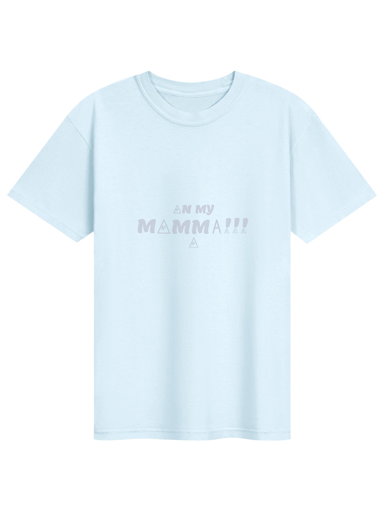 ON MY MOMMA!!! — Tee (Blue) product image (1)