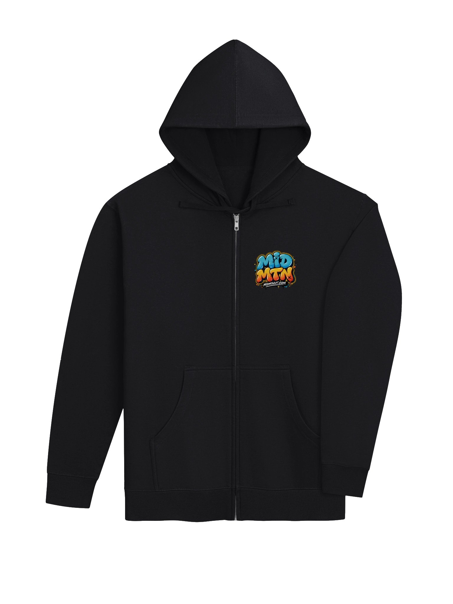 Mid Mtn Bubble Zip up Hoodie product image (4)