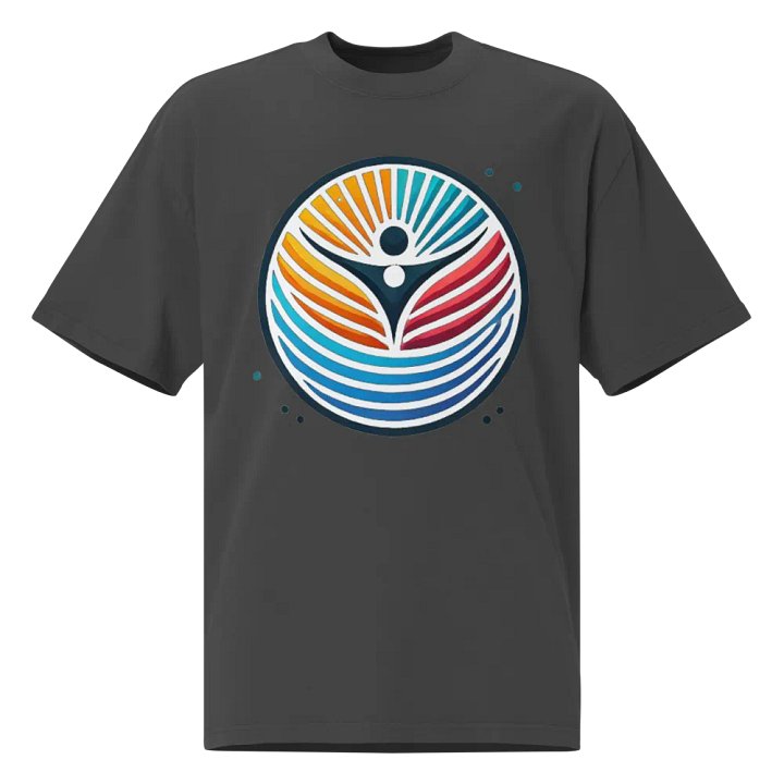 Harmony Unleashed Oversized Tee product image (1)