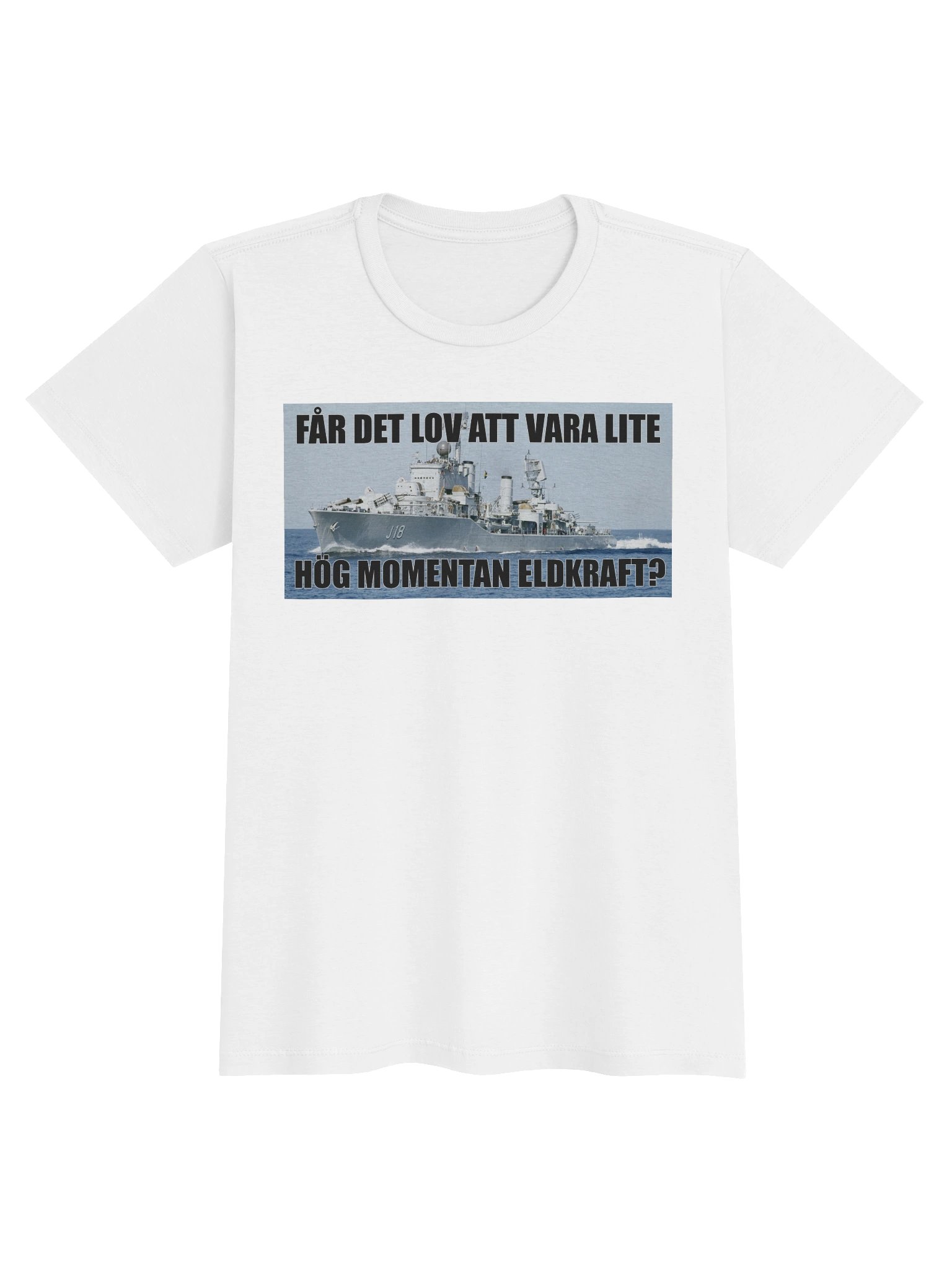 Får det lov att vara lite hög momentan eldkraft? -Bkan (Dam T-shirt) product image (1)