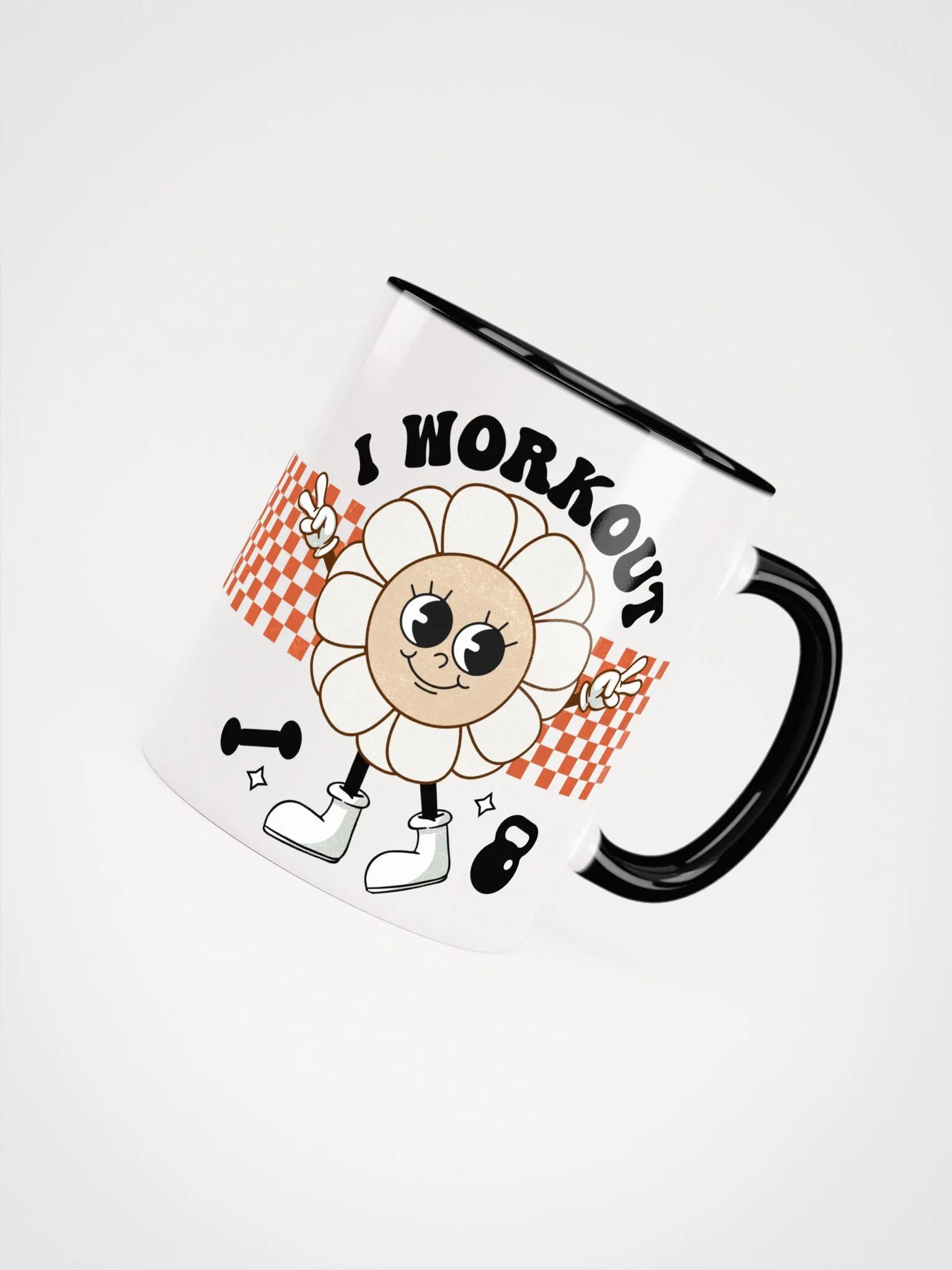 Whimsical Flower workout - Ceramic Mug product image (2)