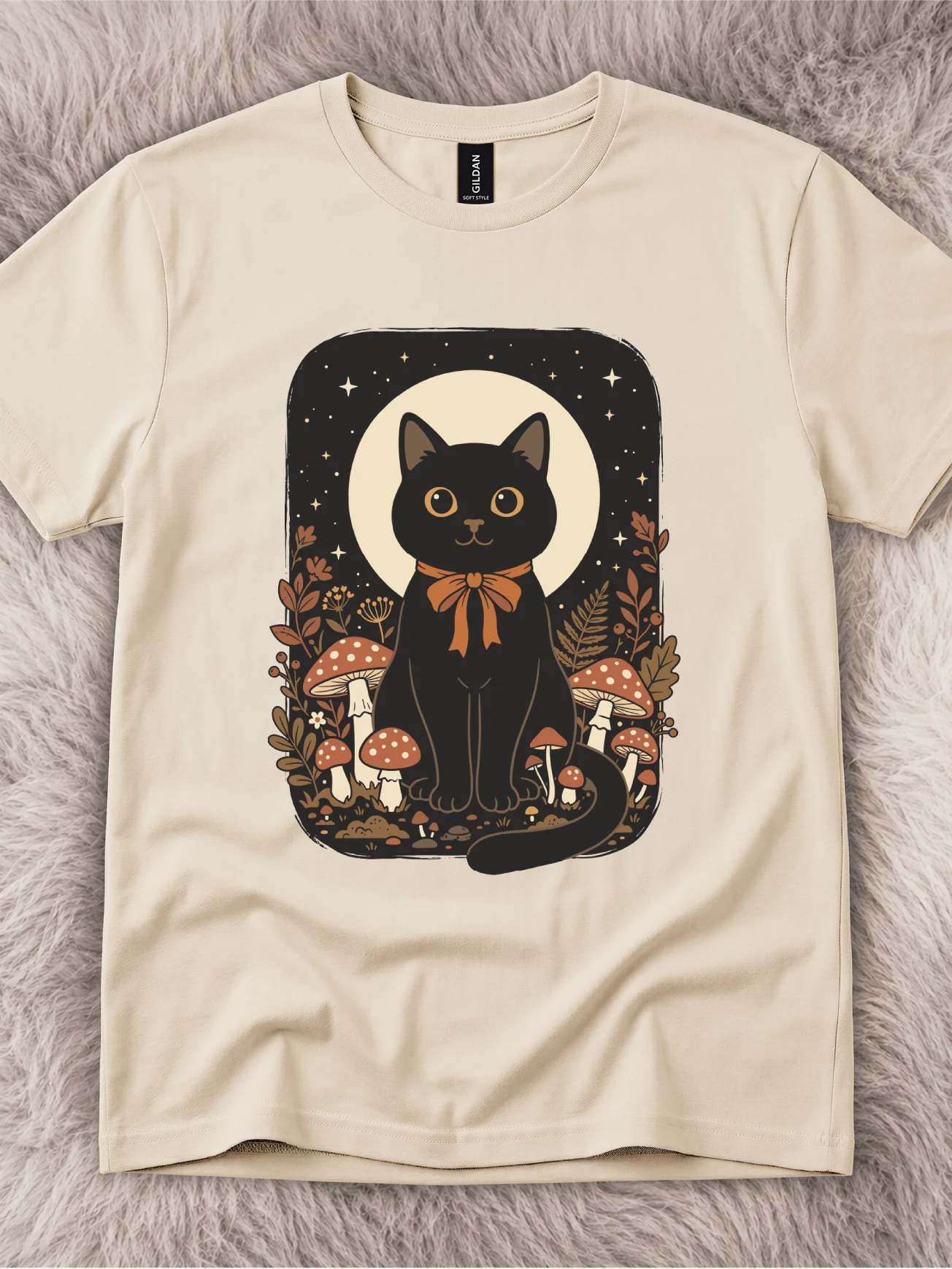Cozy Void Cat Shirt product image (1)