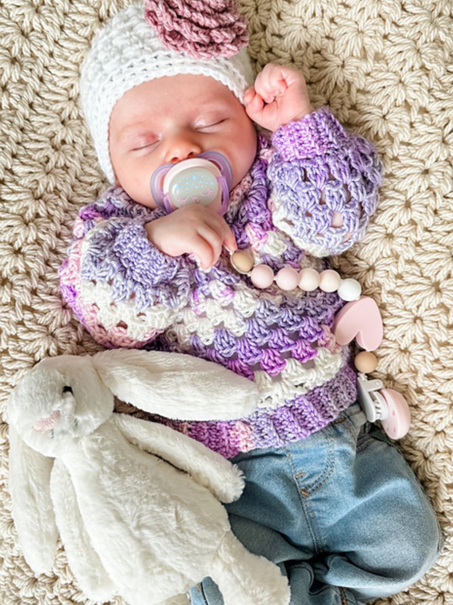 Mini Pop Pullover Crochet Pattern product image (4)