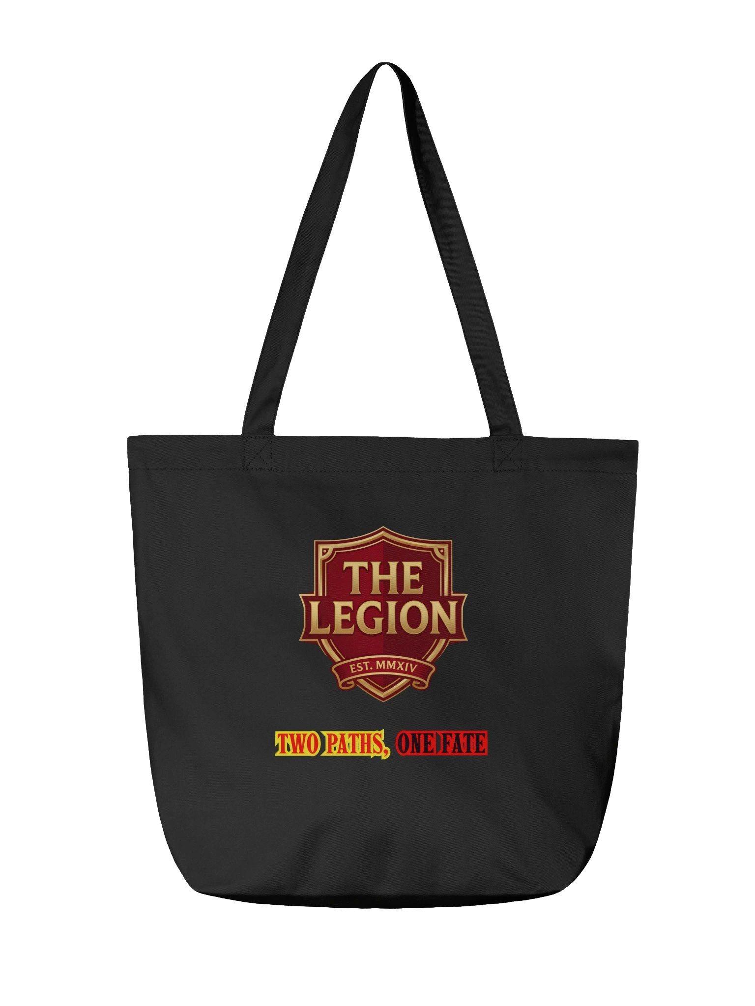 Two Knights Black Eco Tote Bag product image (3)