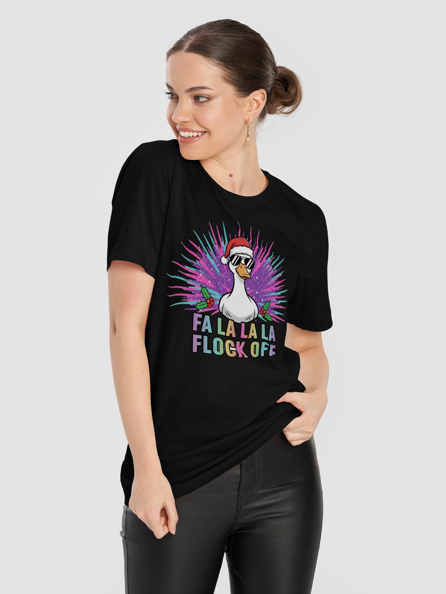 Fa La La La Flock Off Tee product image (11)