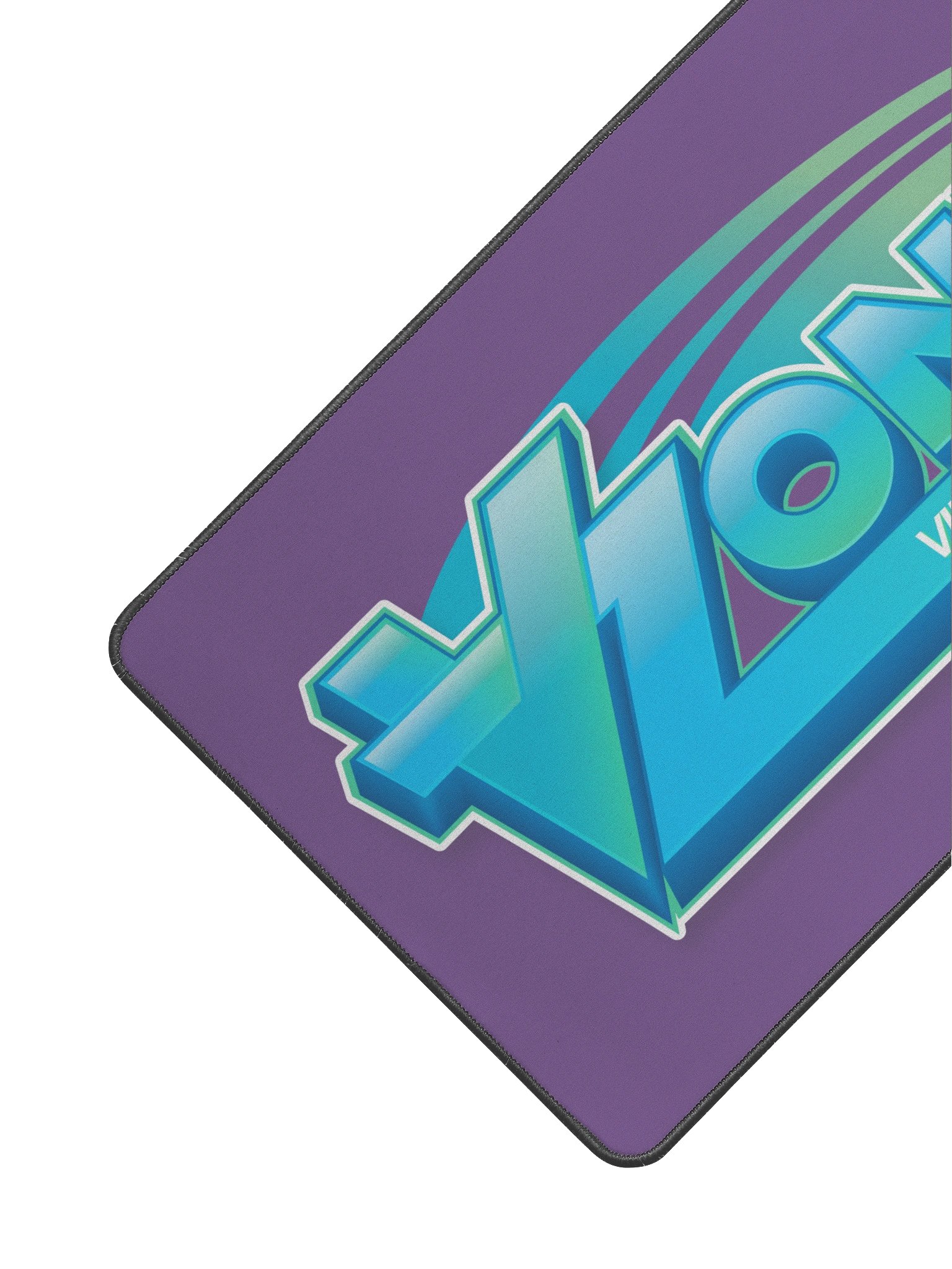 VZones Logo Desk Mat 12" x 22" - Purple product image (2)