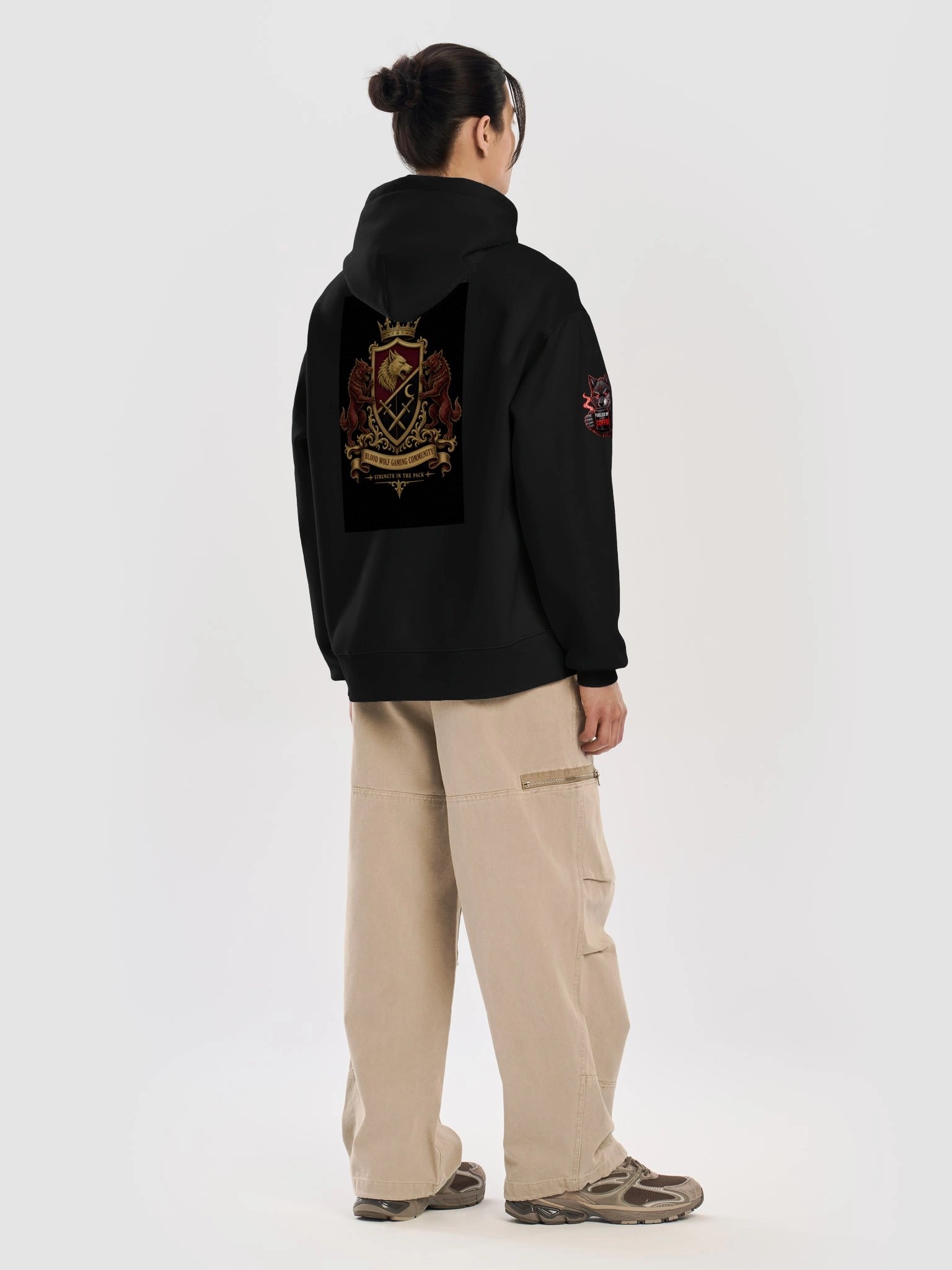 Blood Wolf Emblem Heavy Hoodie product image (38)