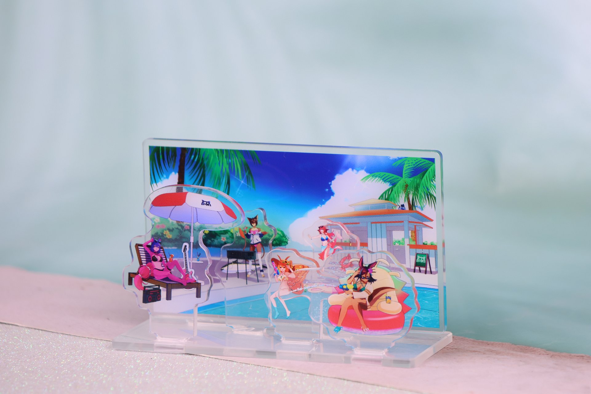 Moxie's Summer Fest Swimwear 2025 Standee product image (5)