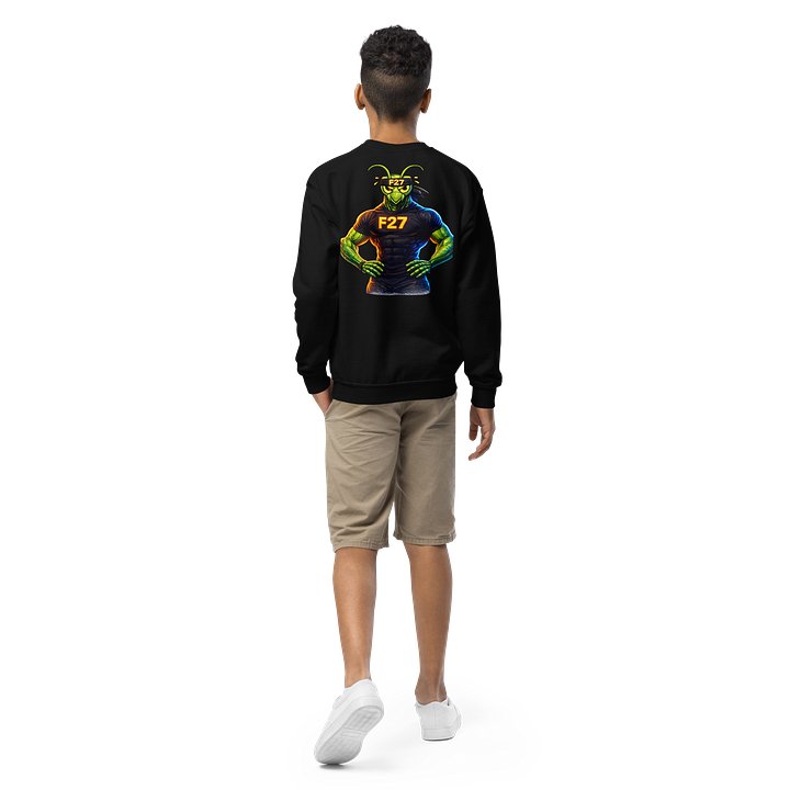 F27 Muscle Mantis Youth Sweatshirt product image (2)